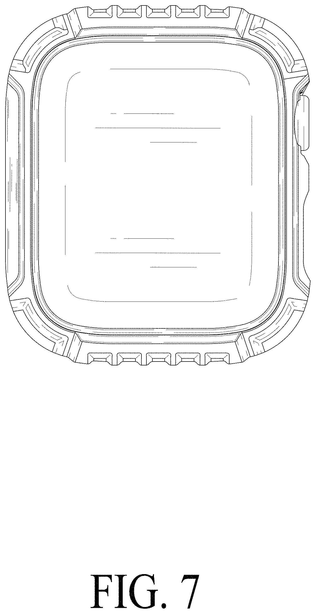 Patent USD1001652 Figure 7 – Watch frame