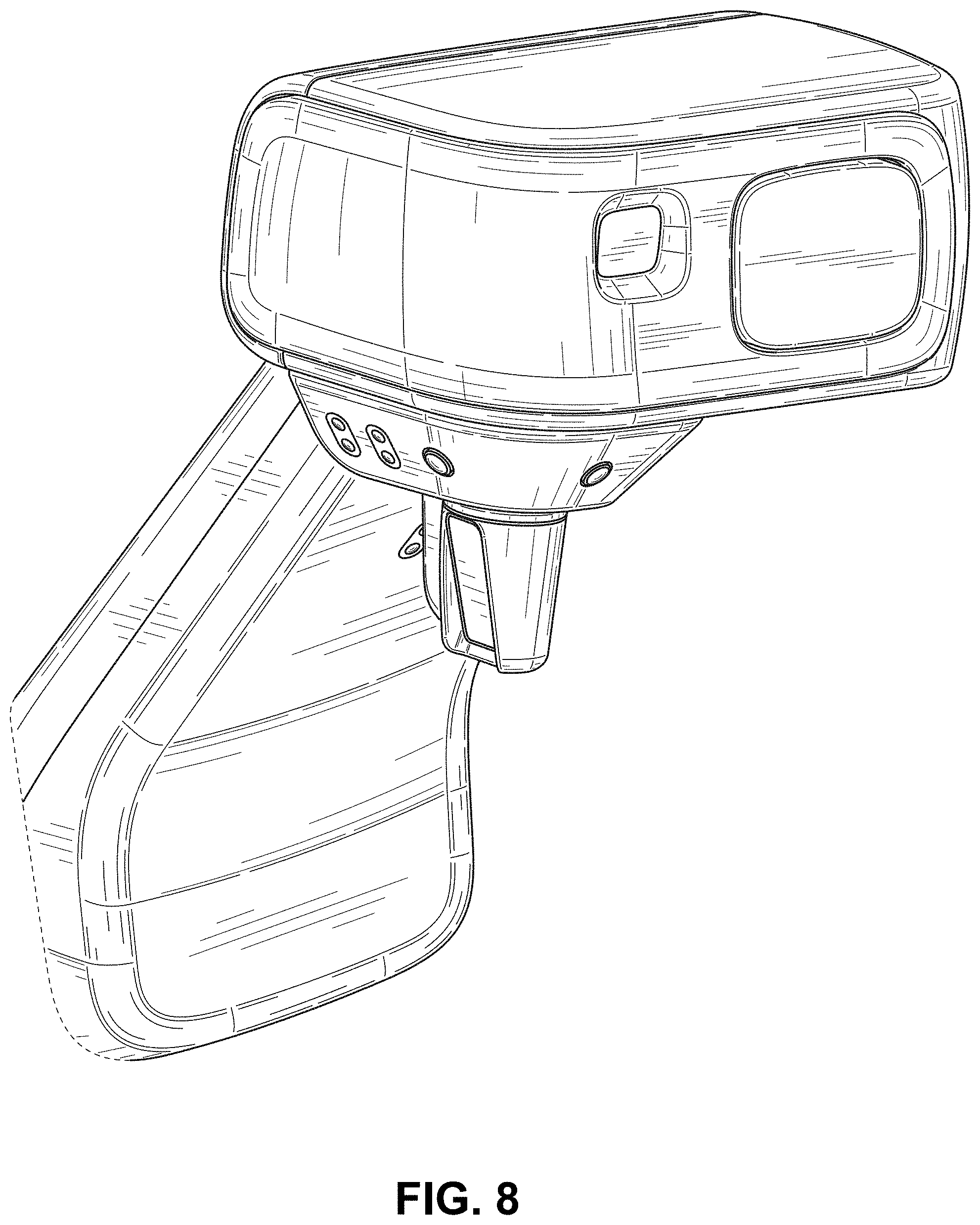 Patent USD1001654 Figure 8 – Sensor assembly