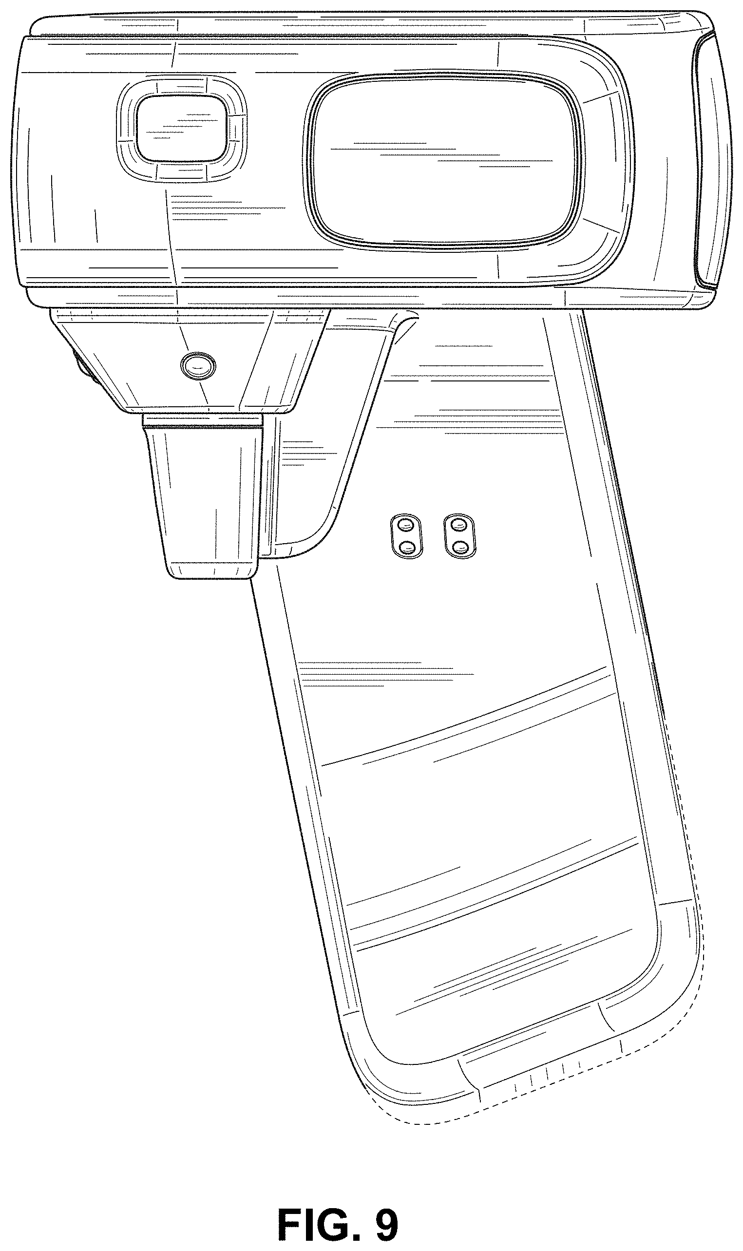 Patent USD1001654 Figure 9 – Sensor assembly