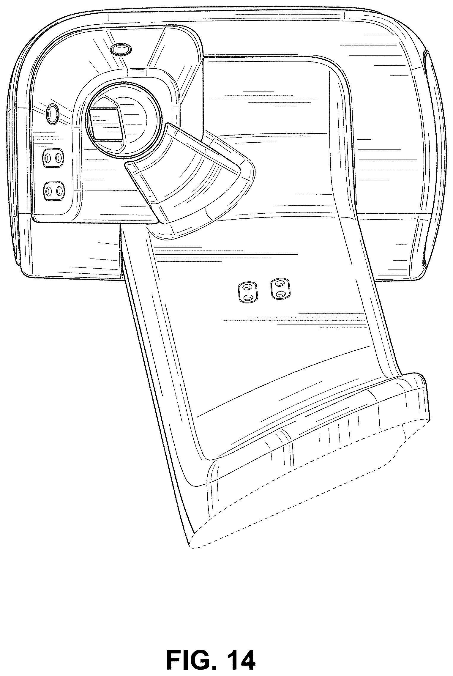 Patent USD1001654 Figure 14 – Sensor assembly