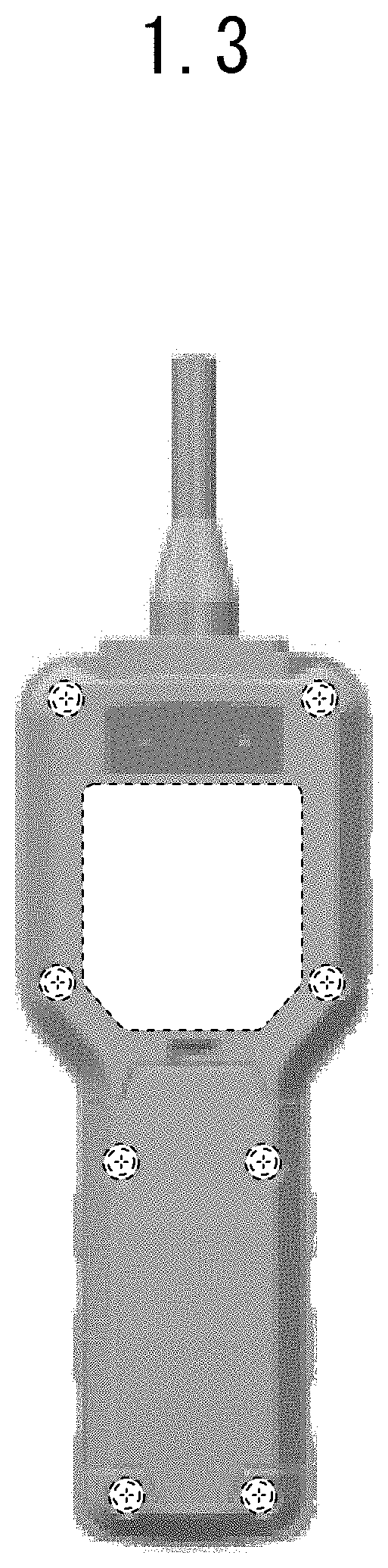 Patent USD1001655 Figure 3 – Measuring instrument