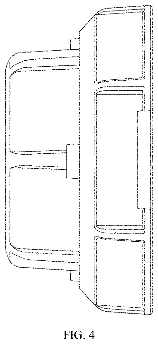 Patent USD1001658 Figure 4 – GPS tracking pod with mounting bracket