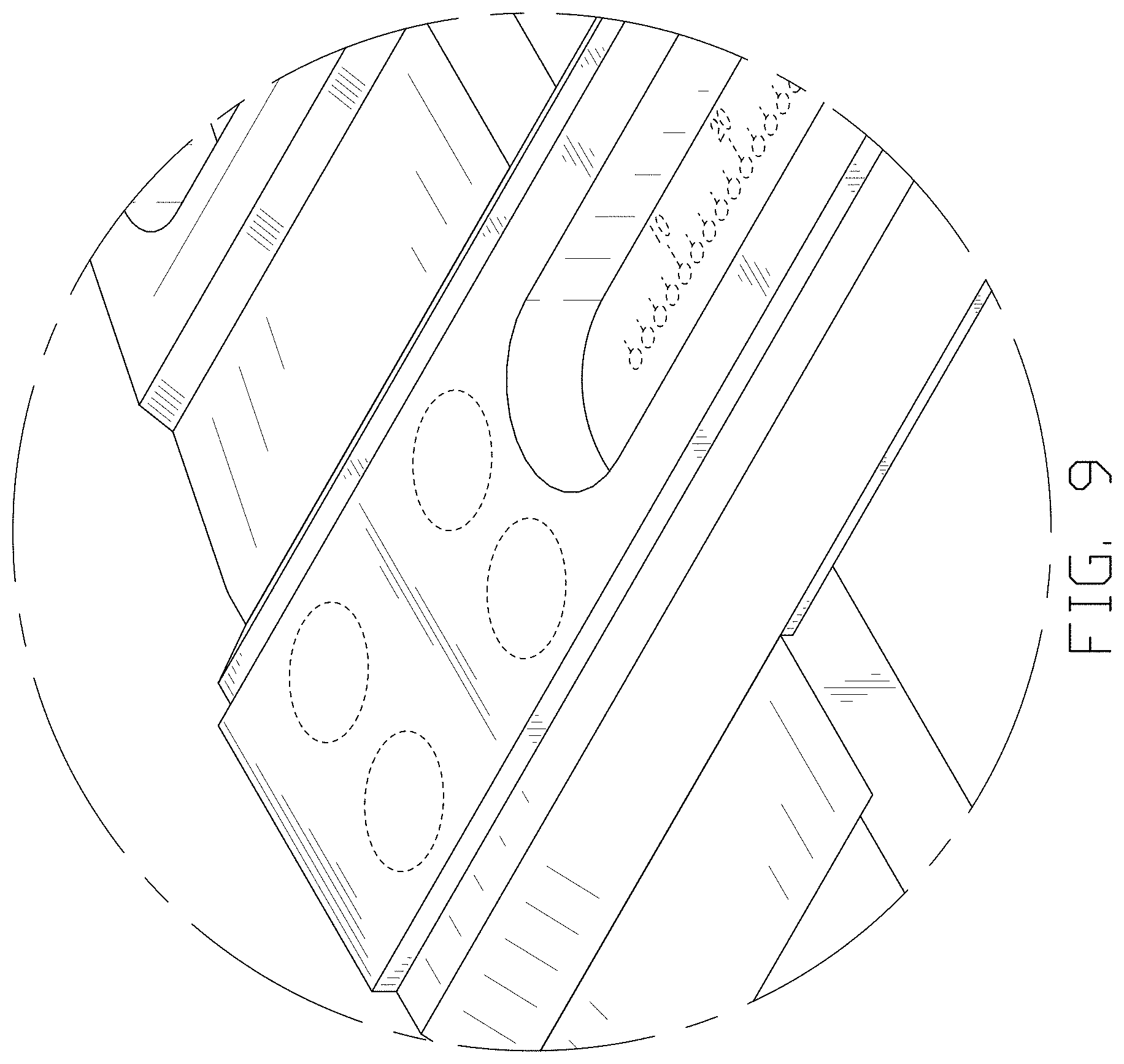 Patent USD1001659 Figure 9 – Scribing ruler