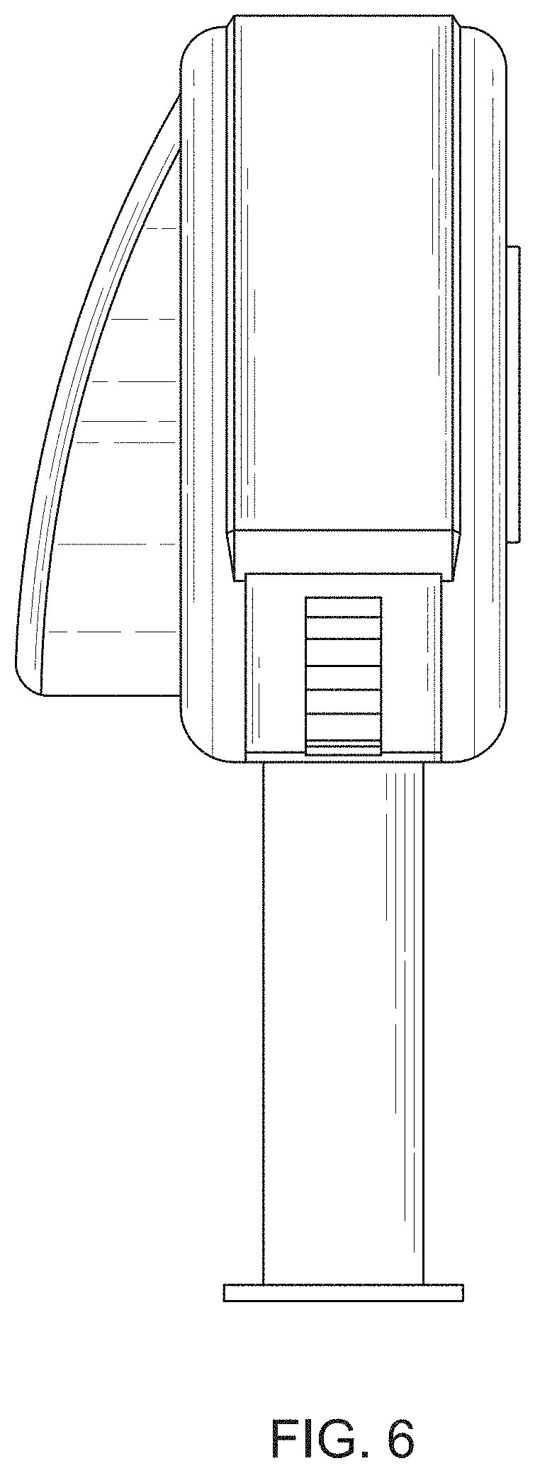 Patent USD1001661 Figure 6 – Measuring tape with pencil sharpener