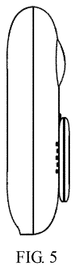 Patent USD1001662 Figure 5 – Smart entrance guard with portable tracker