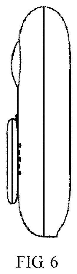 Patent USD1001662 Figure 6 – Smart entrance guard with portable tracker