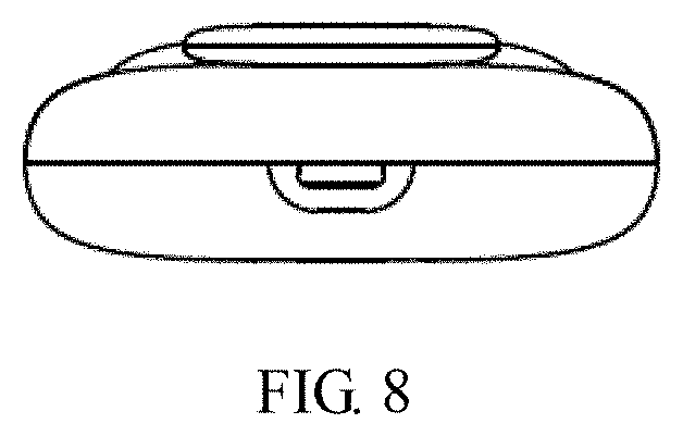 Patent USD1001662 Figure 8 – Smart entrance guard with portable tracker