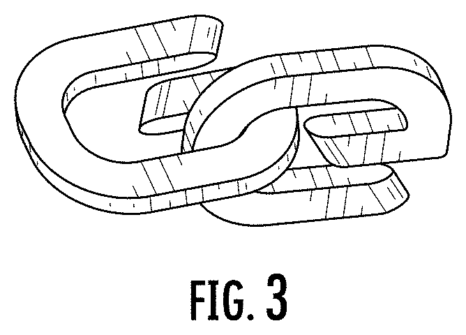 Patent USD1001667 Figure 3 – Jewelry chain