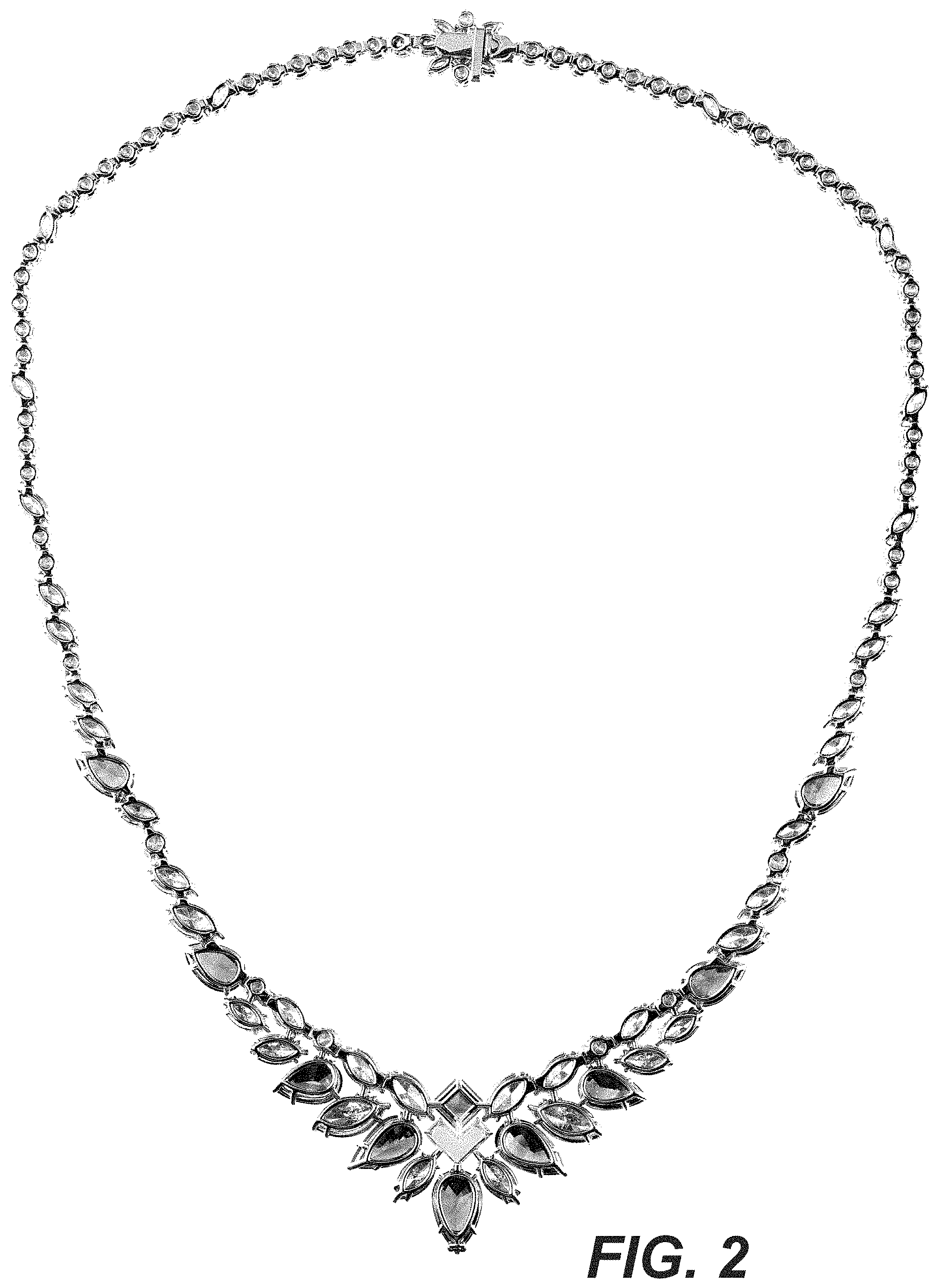 Patent USD1001669 Figure 2 – Necklace