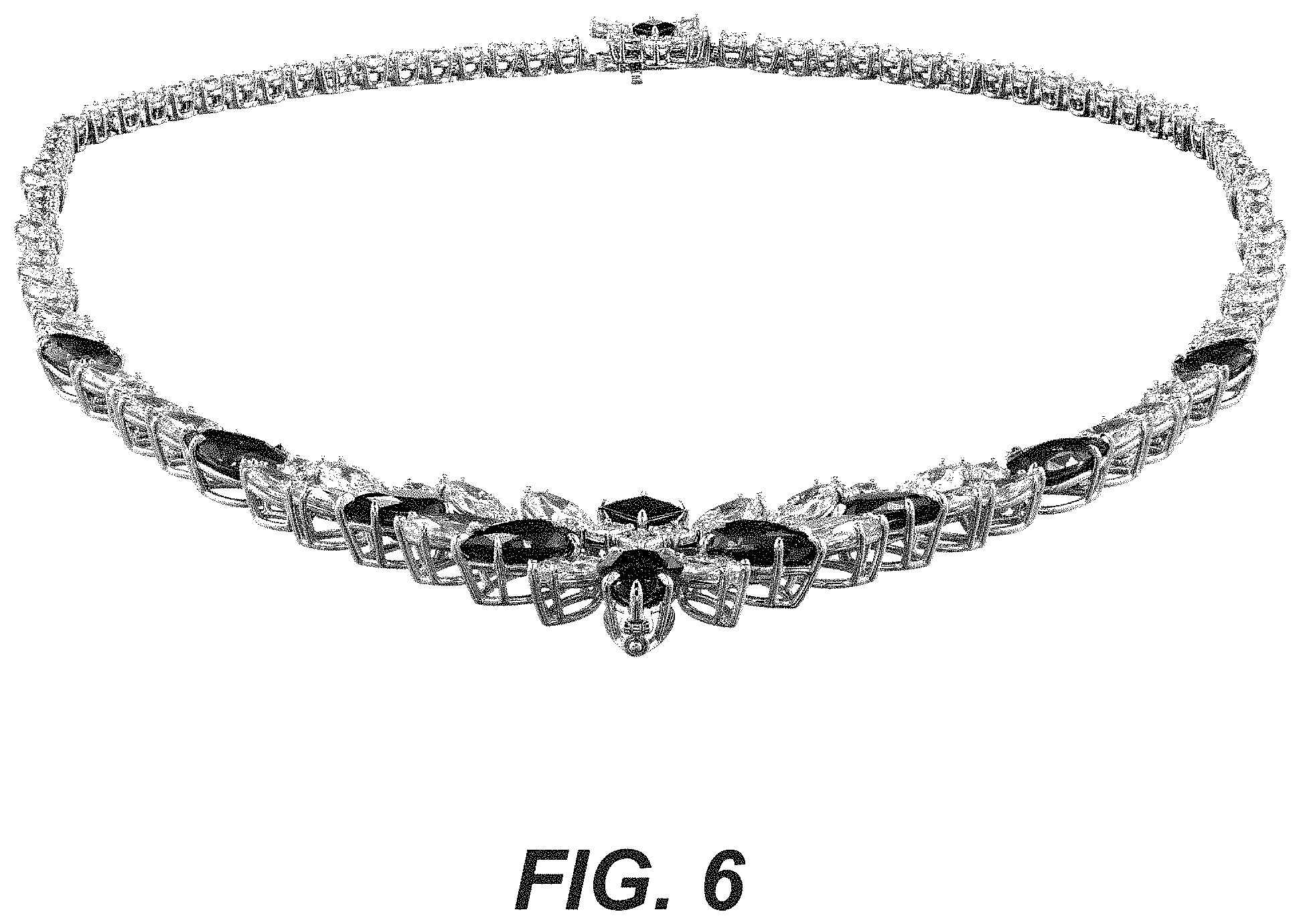 Patent USD1001669 Figure 6 – Necklace