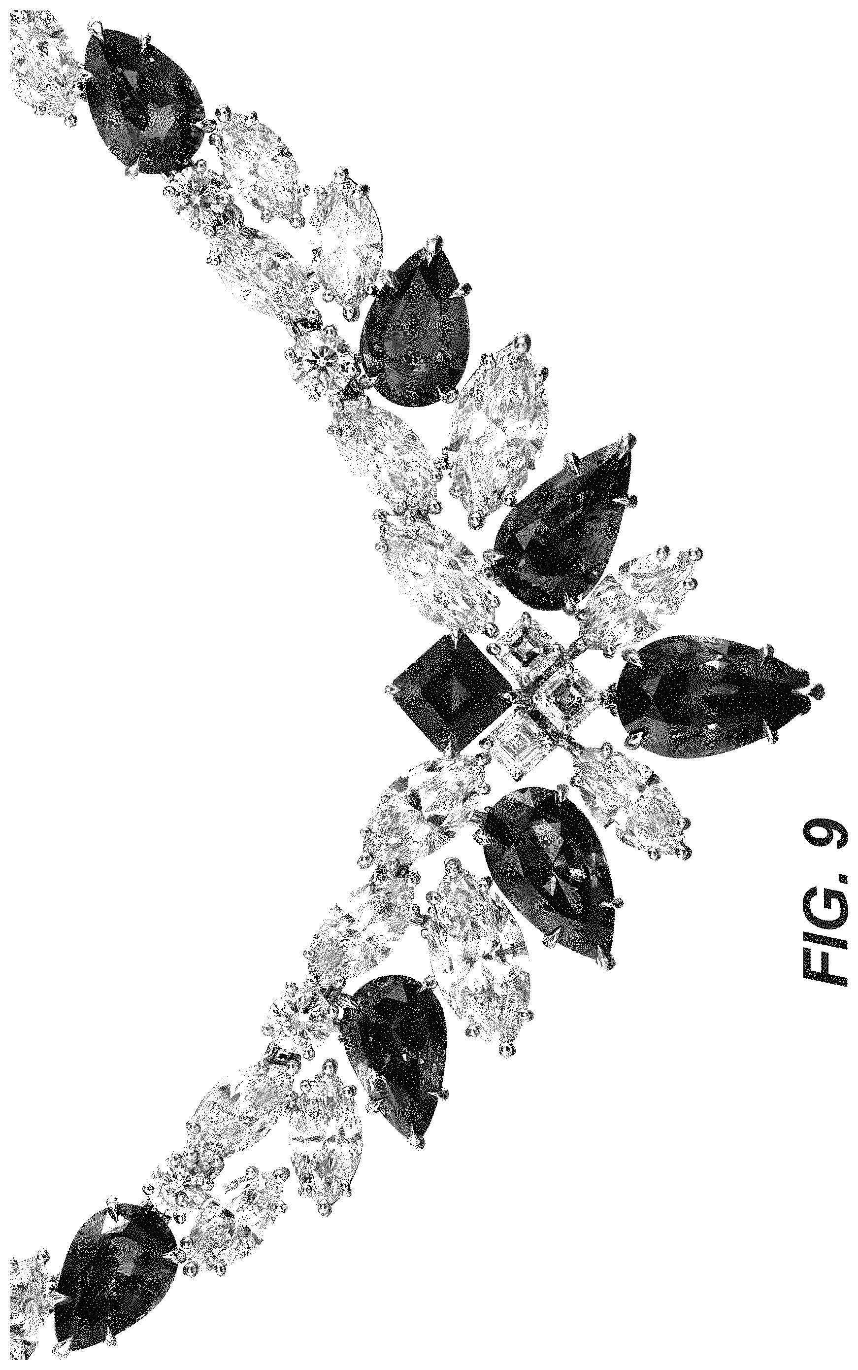 Patent USD1001669 Figure 9 – Necklace