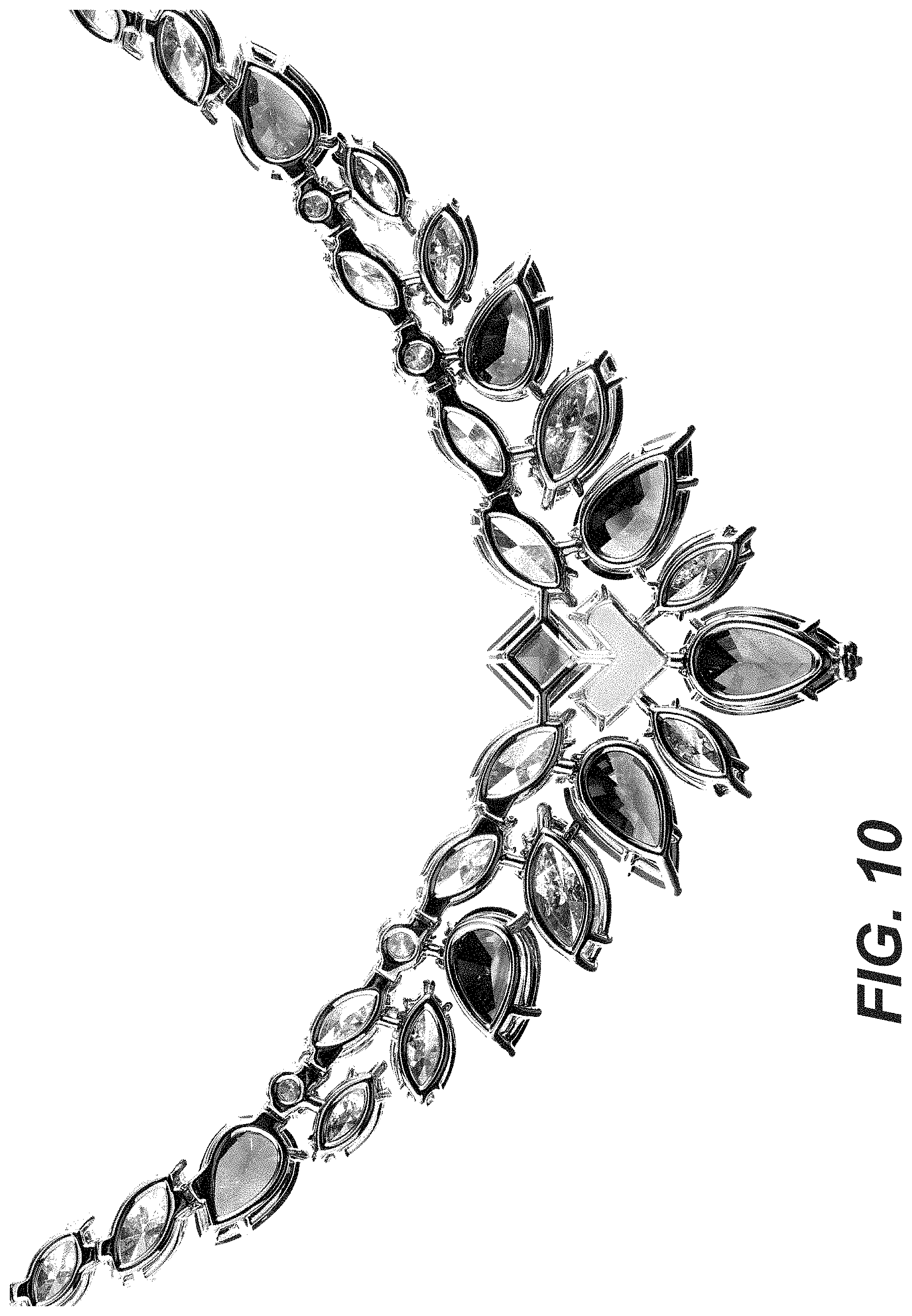 Patent USD1001669 Figure 10 – Necklace