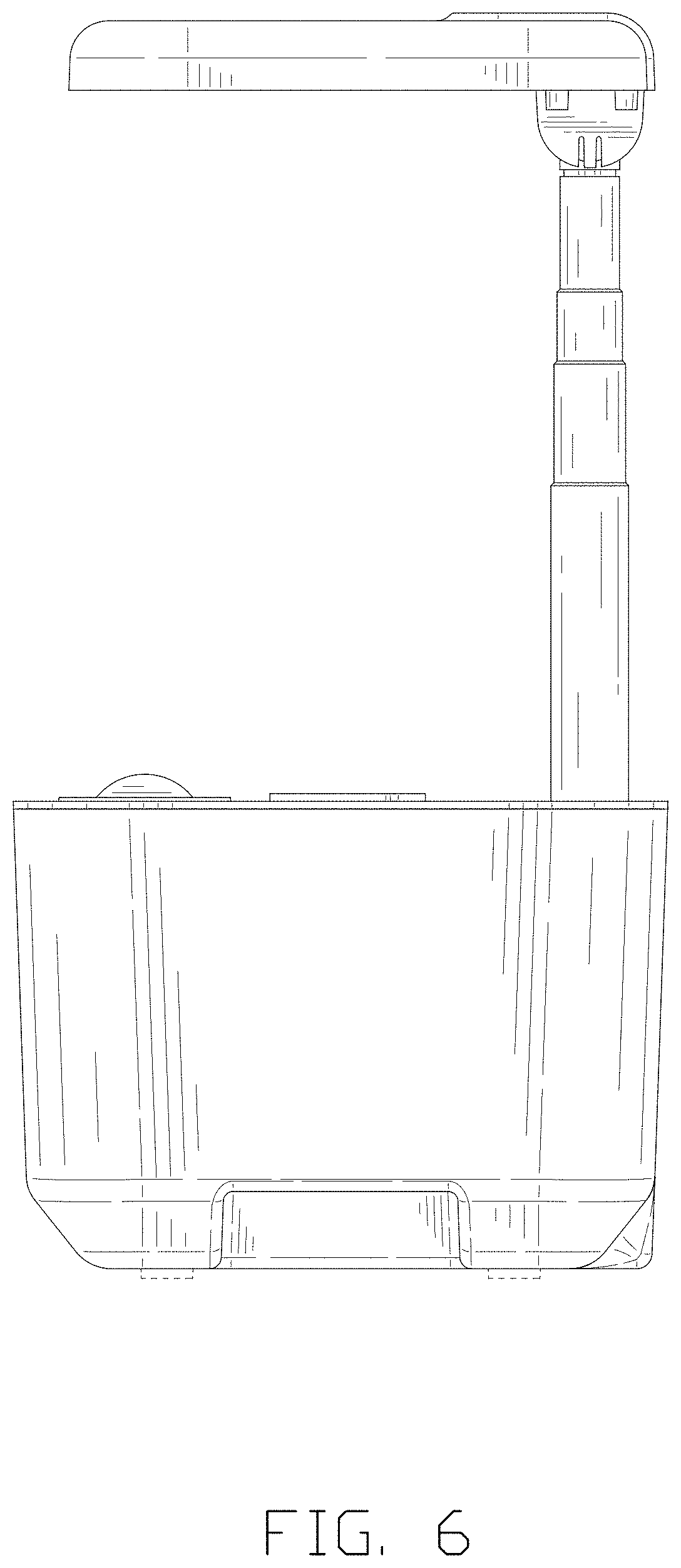 Patent USD1001671 Figure 6 – Planter