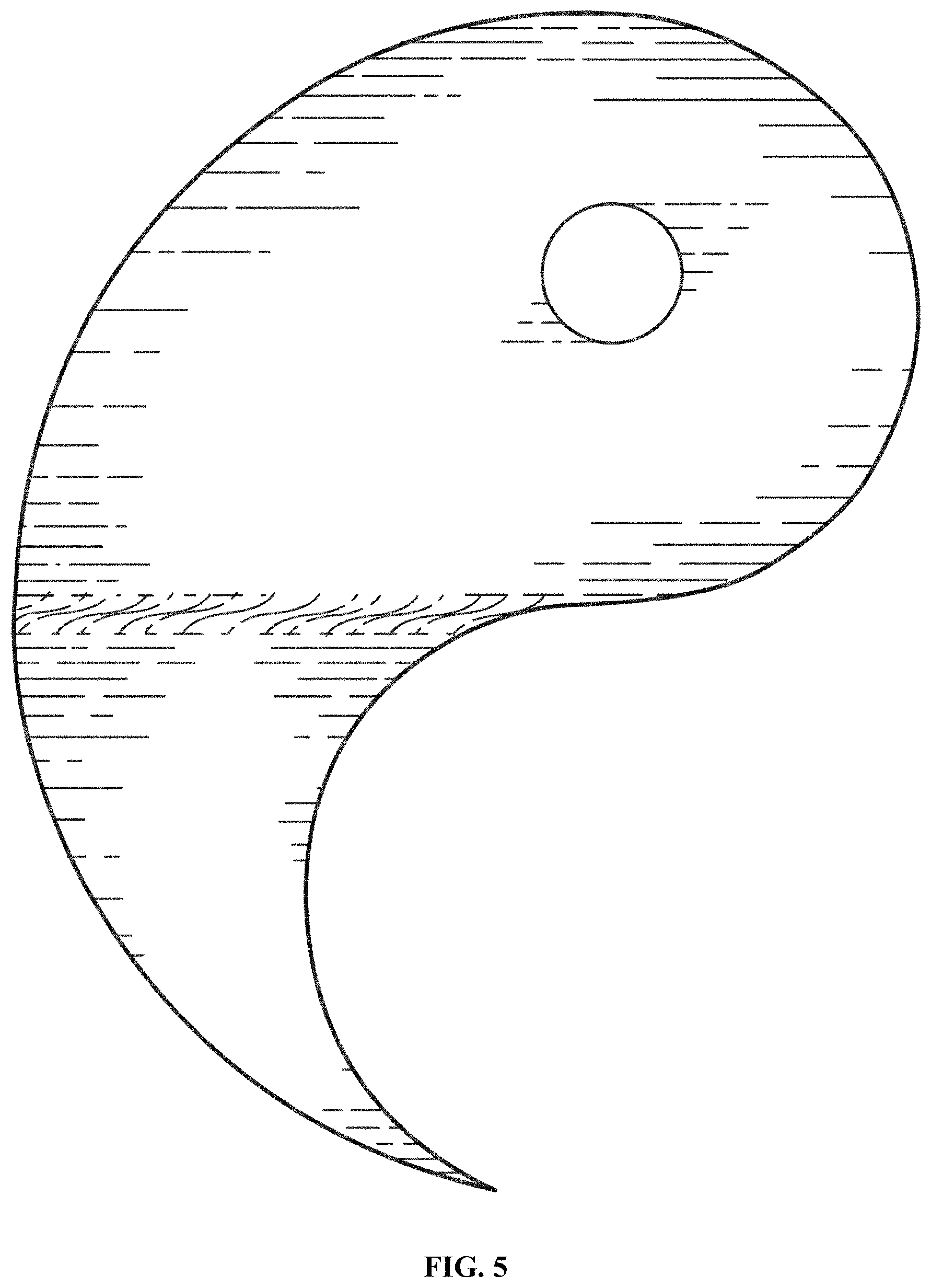 Patent USD1001672 Figure 5 – Yin-yang structure