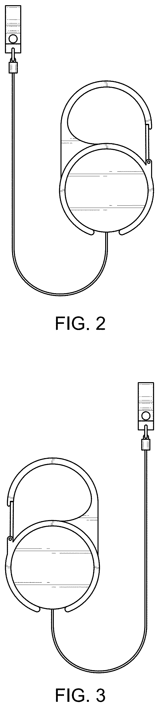 Patent USD1001676 Figure 2 – Retractable lanyard for face masks