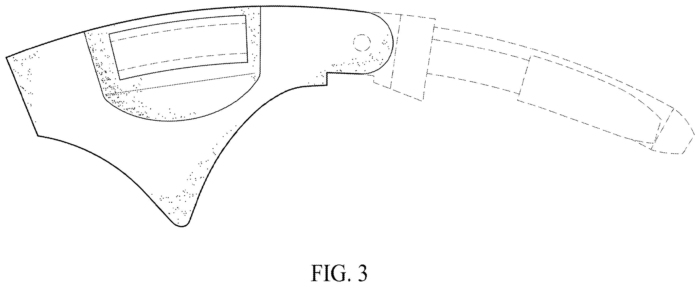 Patent USD1001677 Figure 3 – Animal collar component