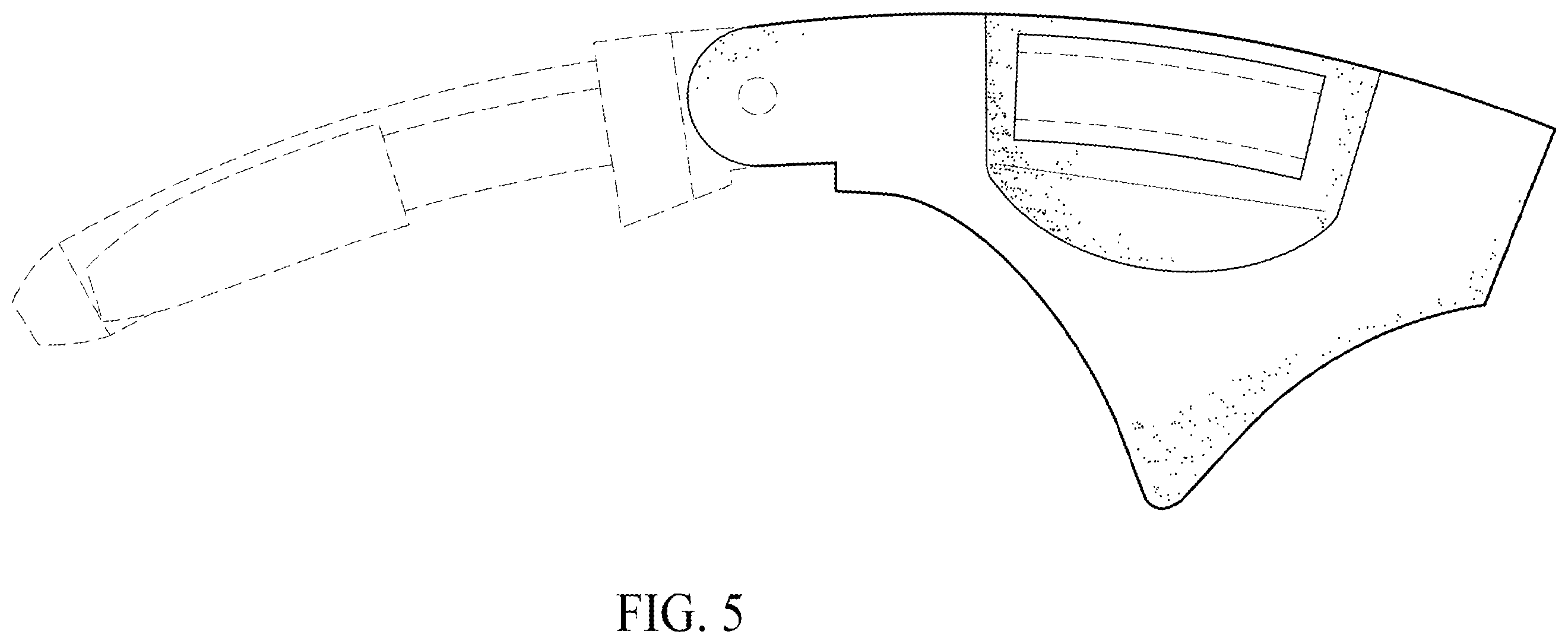 Patent USD1001677 Figure 5 – Animal collar component