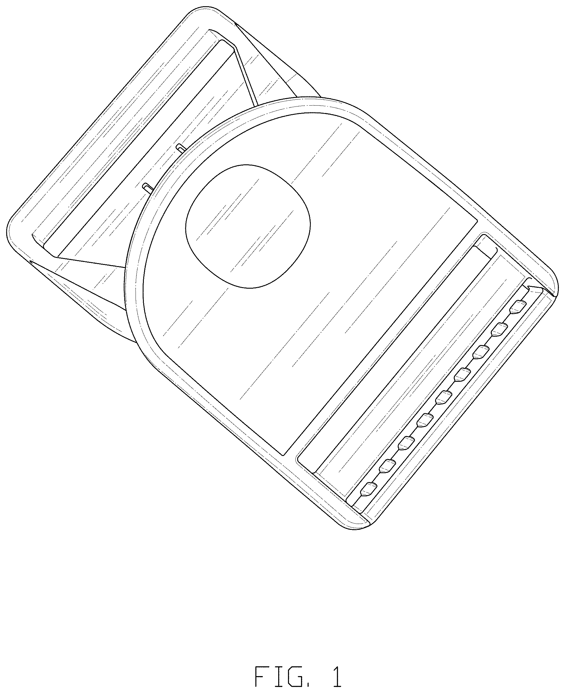 Patent USD1001678 Figure 1 – Rotating buckle
