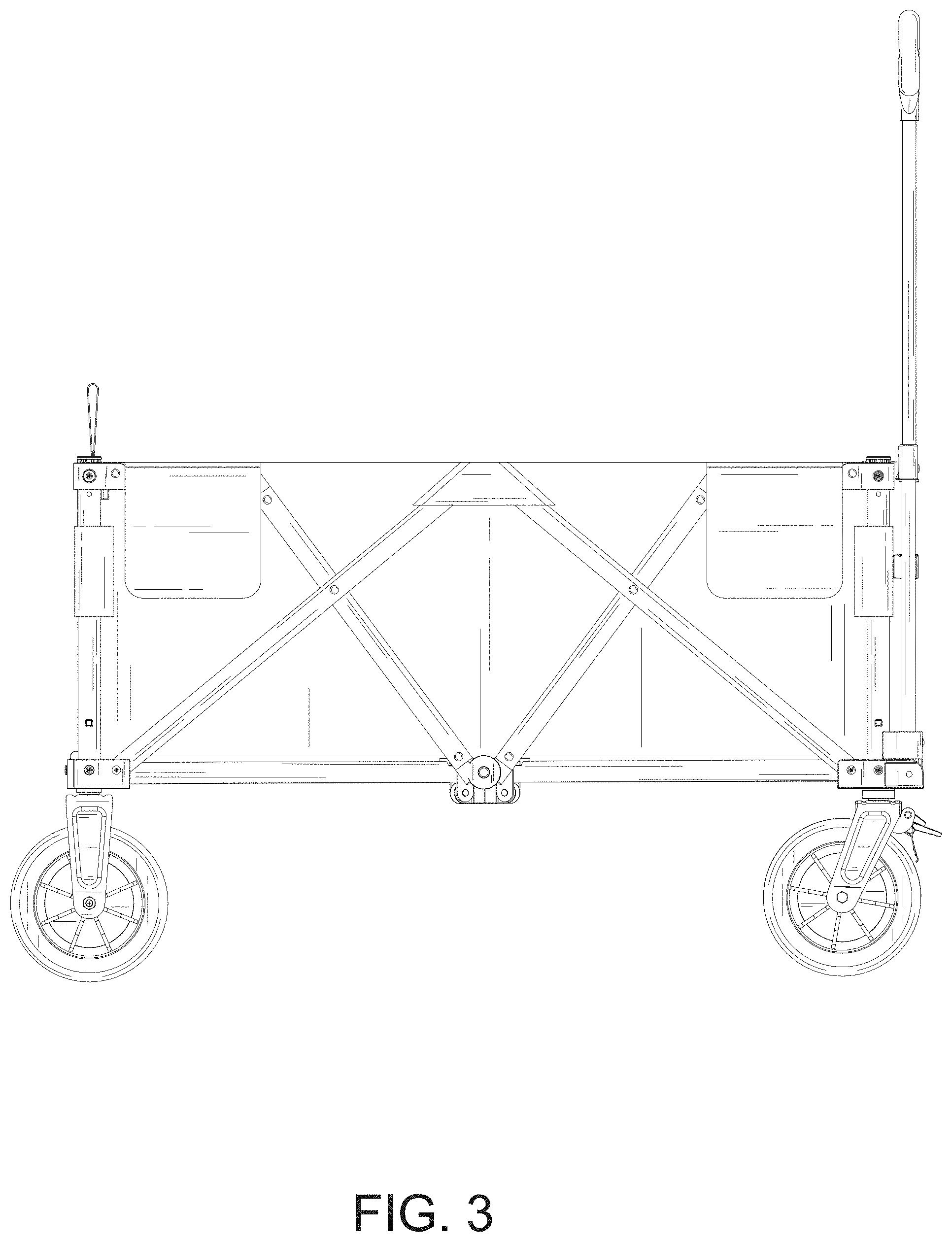 Patent USD1001679 Figure 3 – Wagon