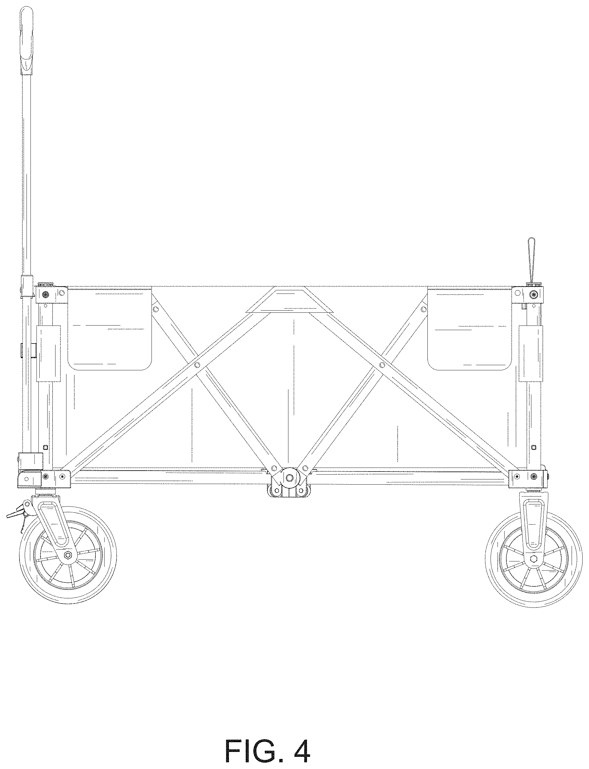 Patent USD1001679 Figure 4 – Wagon