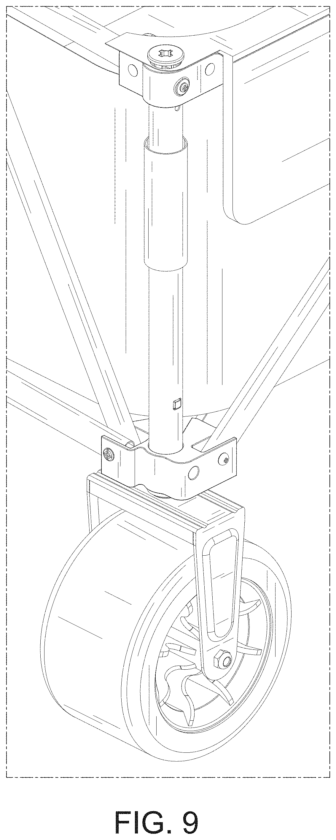 Patent USD1001679 Figure 9 – Wagon