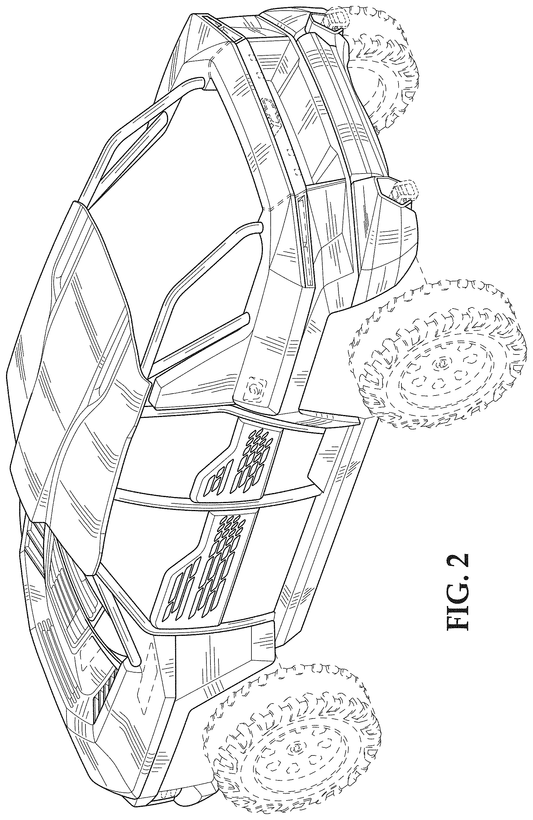 Patent USD1001680 Figure 2 – Vehicle, toy replica, and/or other replica