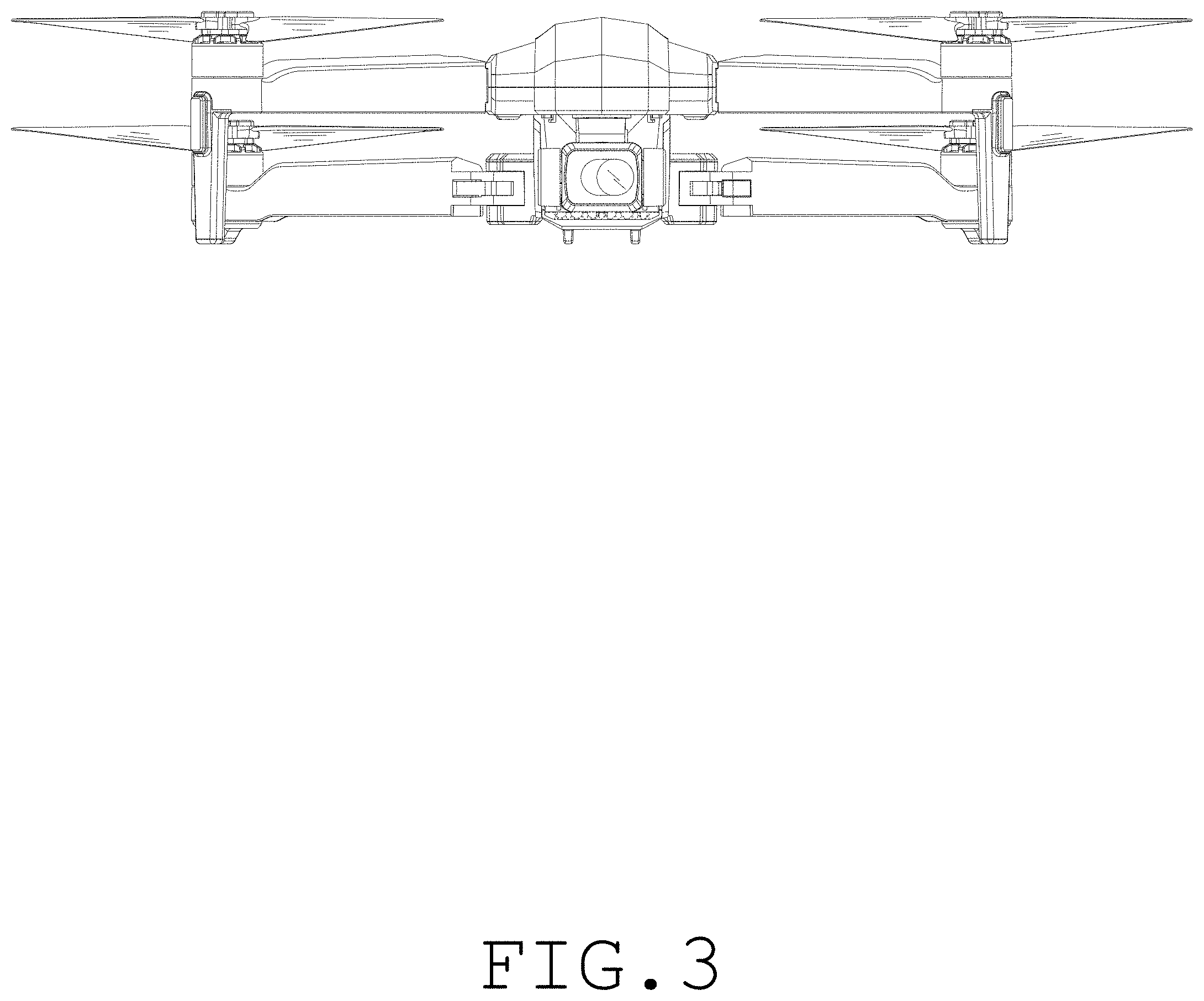 Patent USD1001681 Figure 3 – Drone