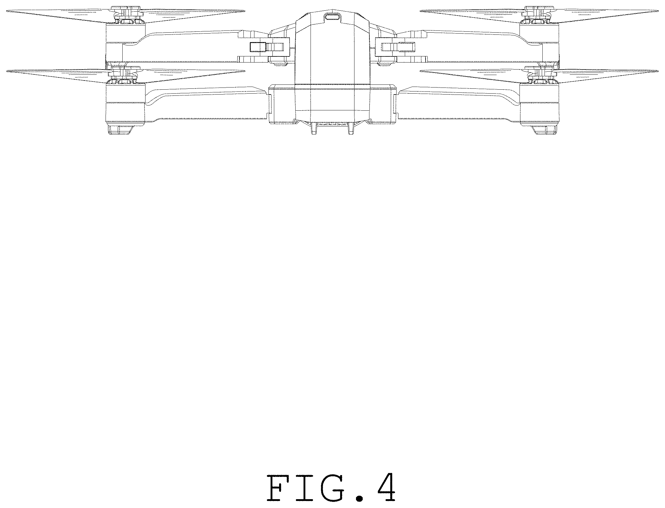 Patent USD1001681 Figure 4 – Drone