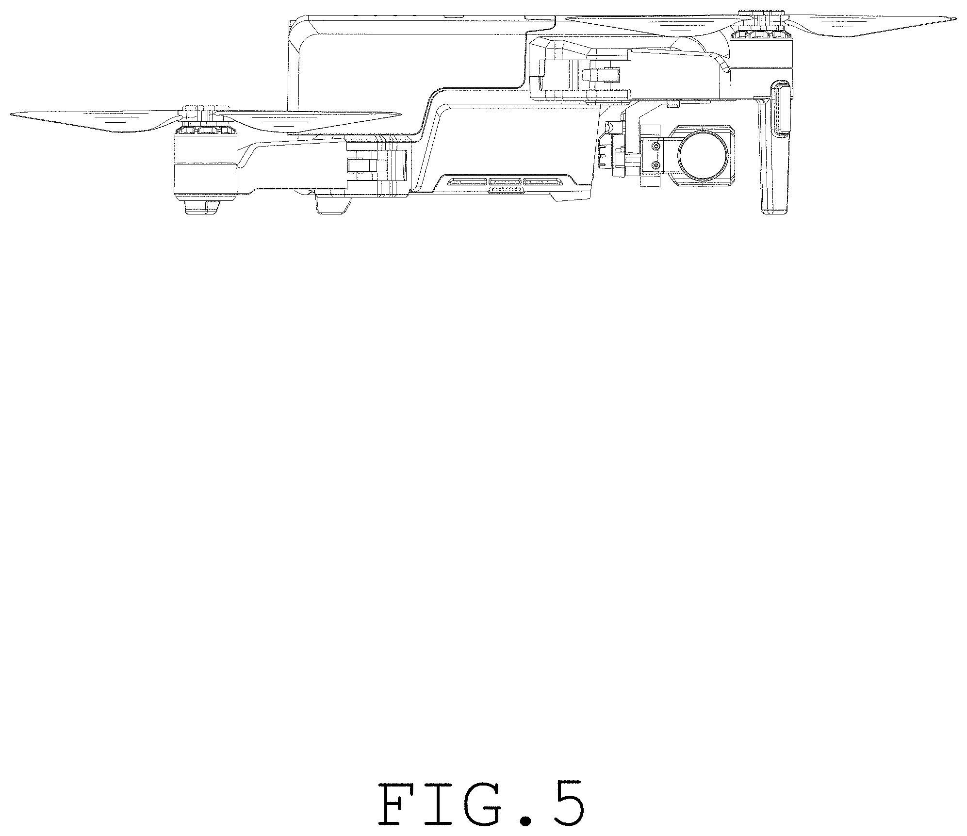 Patent USD1001681 Figure 5 – Drone