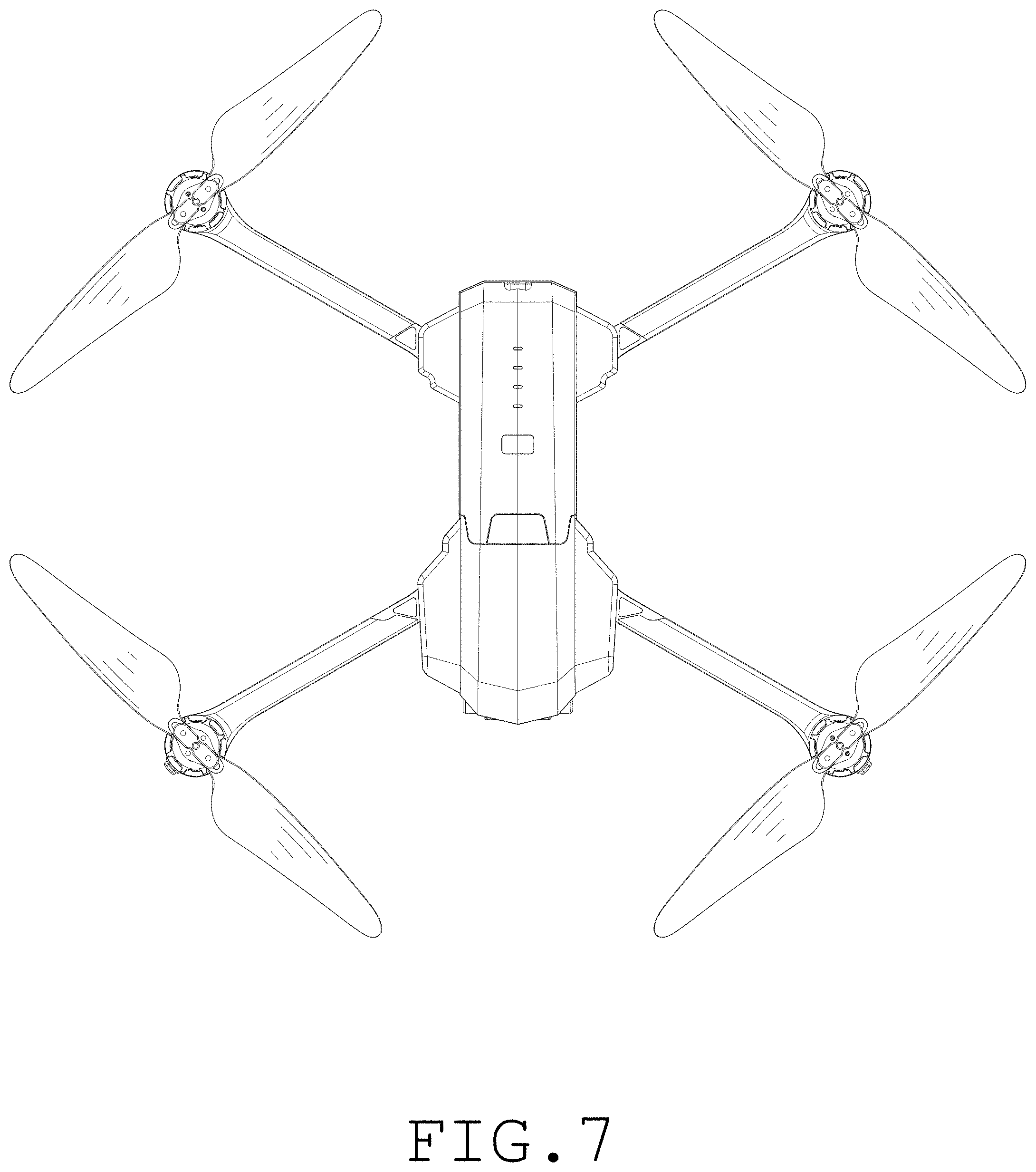 Patent USD1001681 Figure 7 – Drone