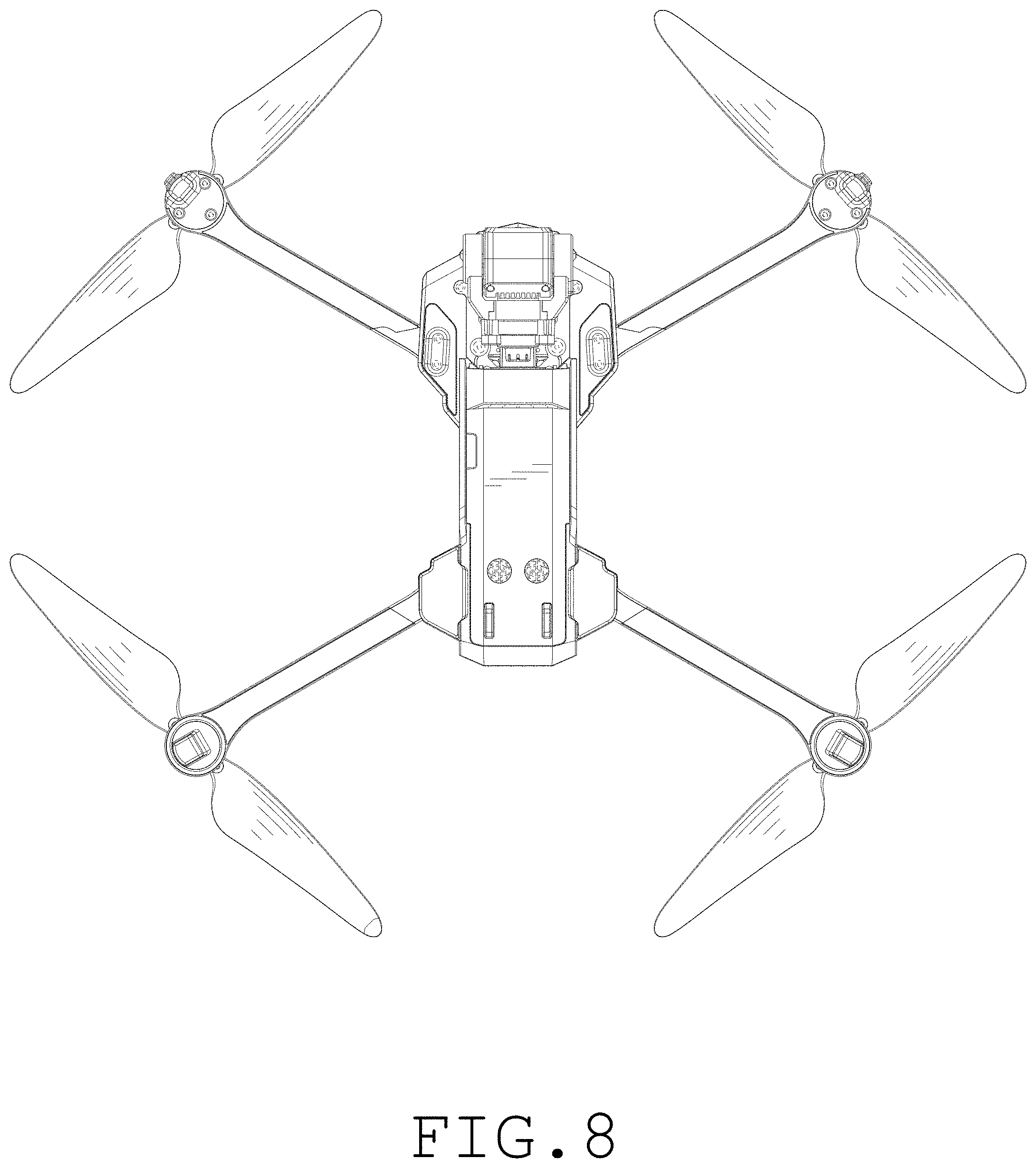 Patent USD1001681 Figure 8 – Drone