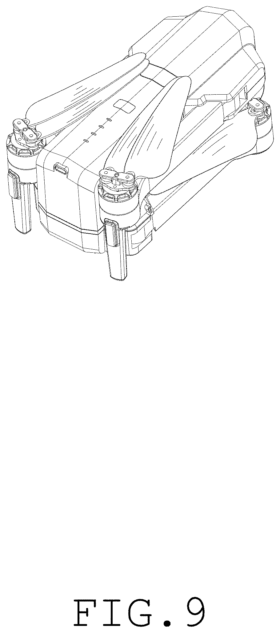 Patent USD1001681 Figure 9 – Drone