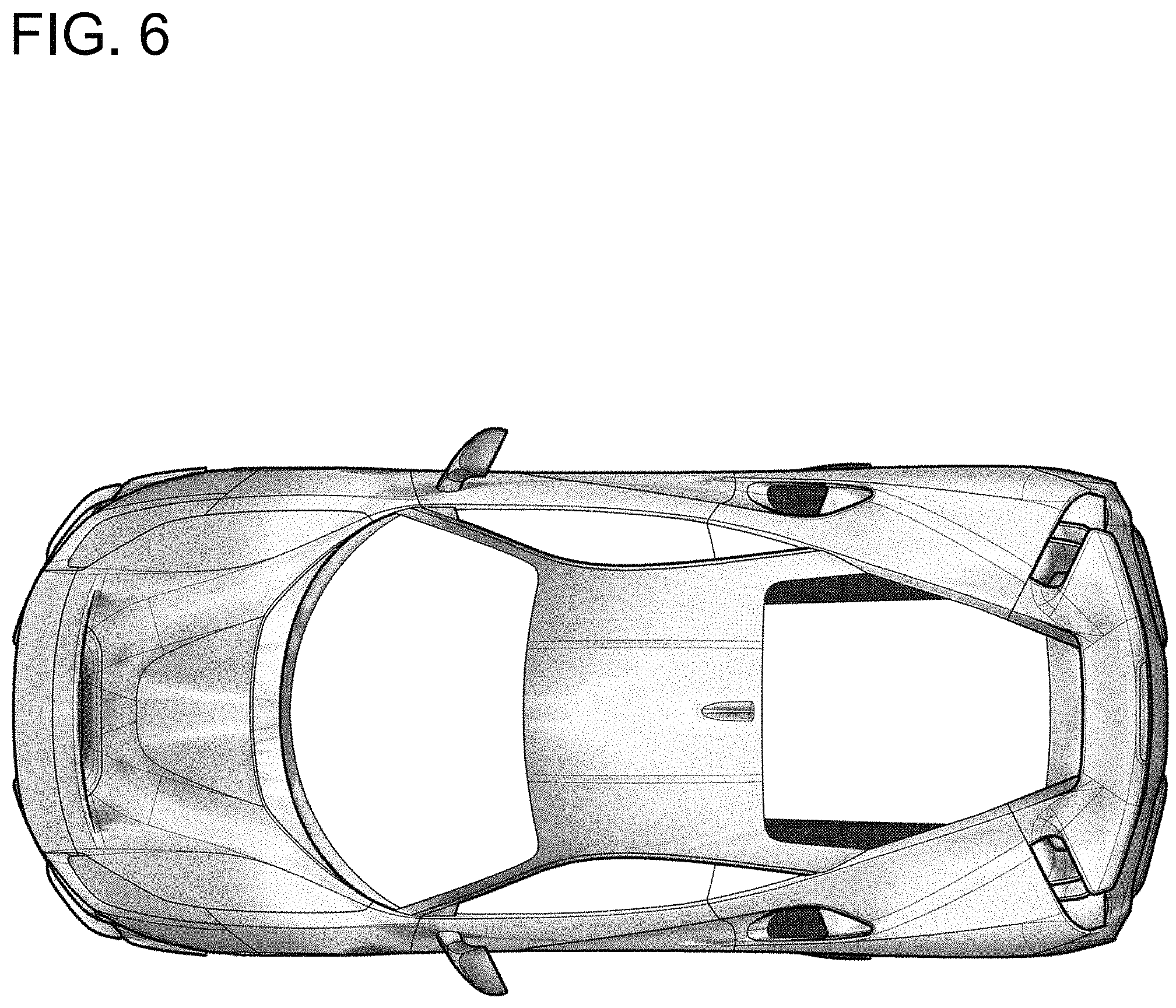 Patent USD1001683 Figure 6 – Car with surface ornamentation