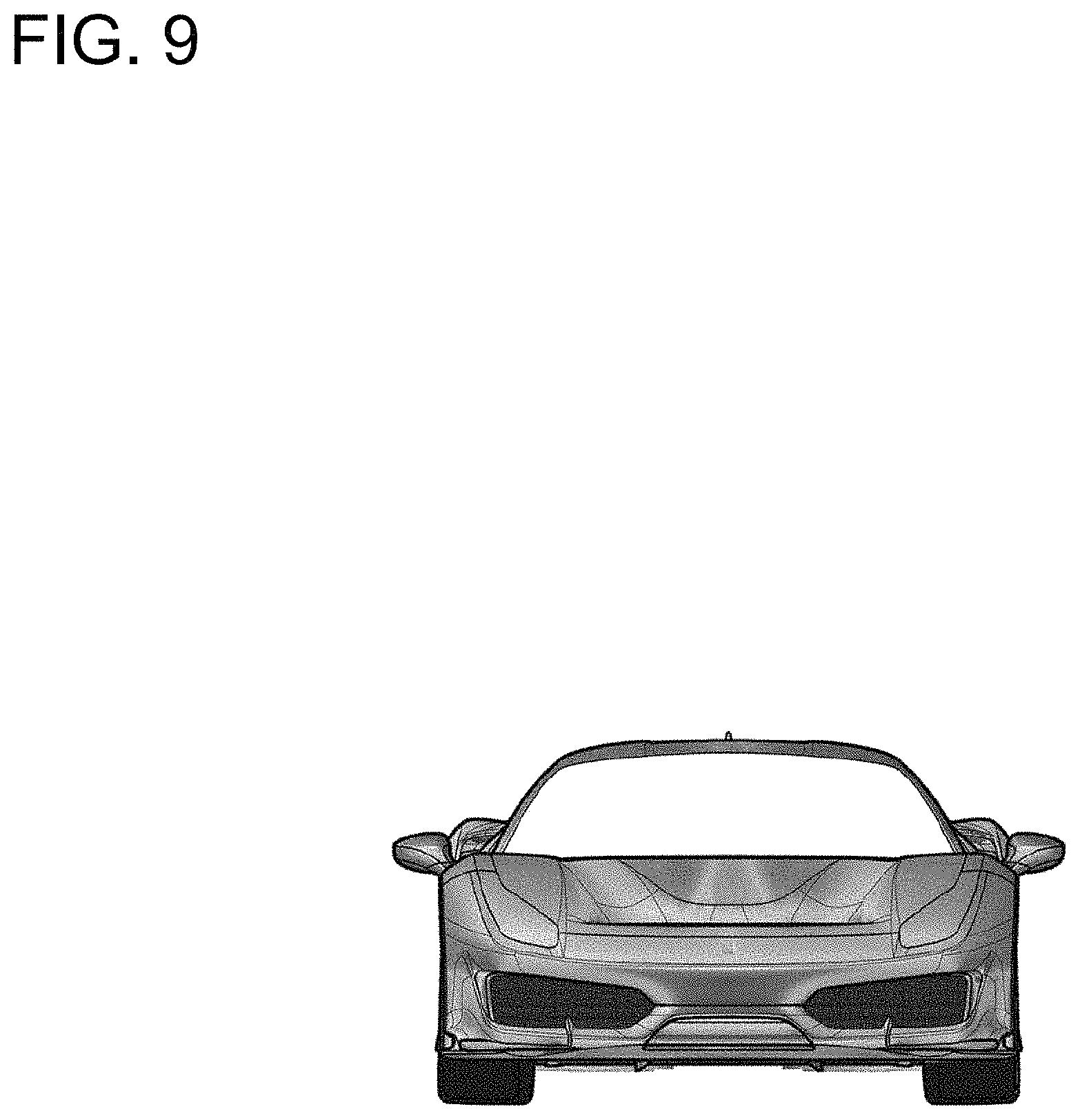Patent USD1001683 Figure 9 – Car with surface ornamentation