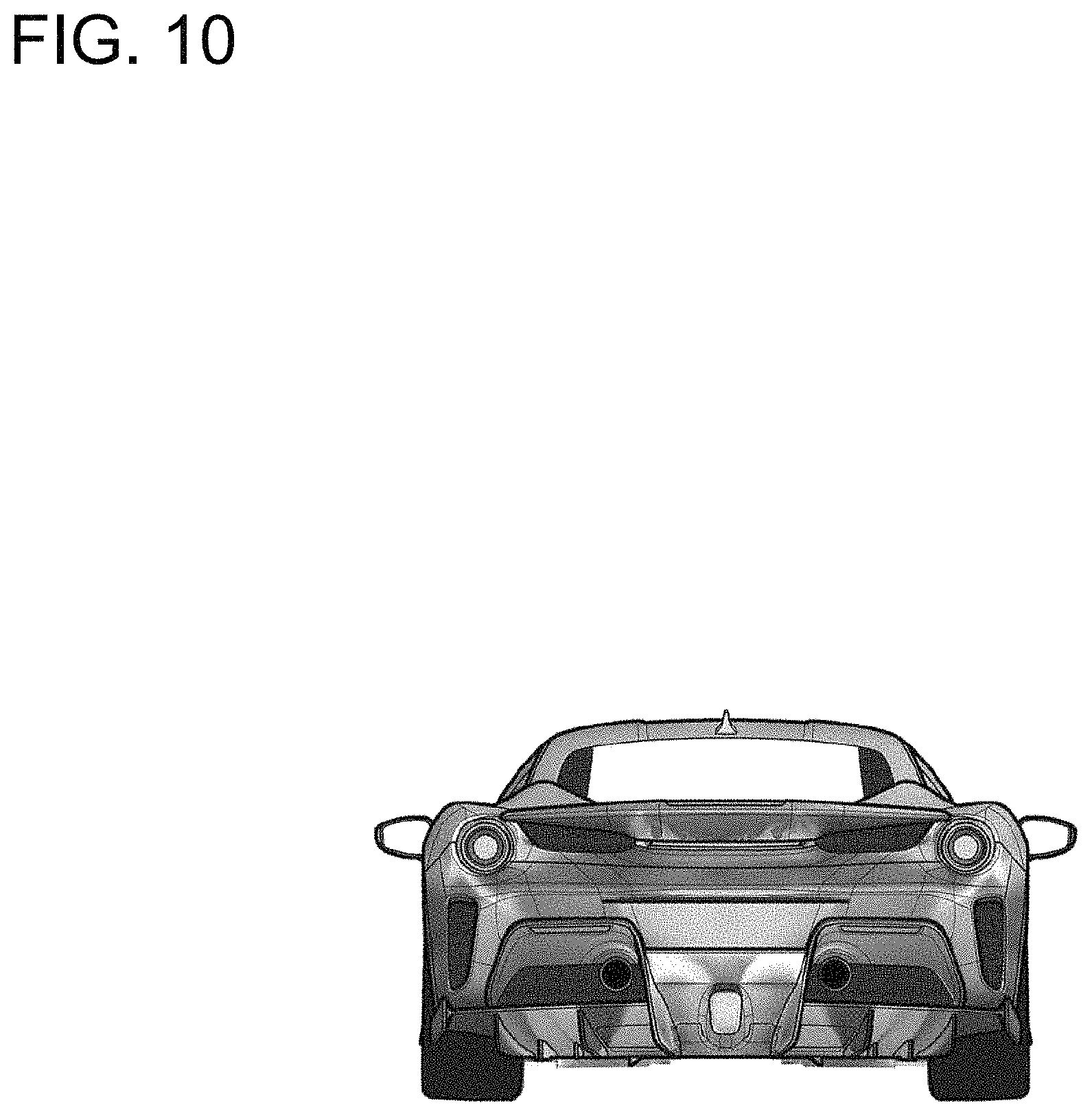 Patent USD1001683 Figure 10 – Car with surface ornamentation
