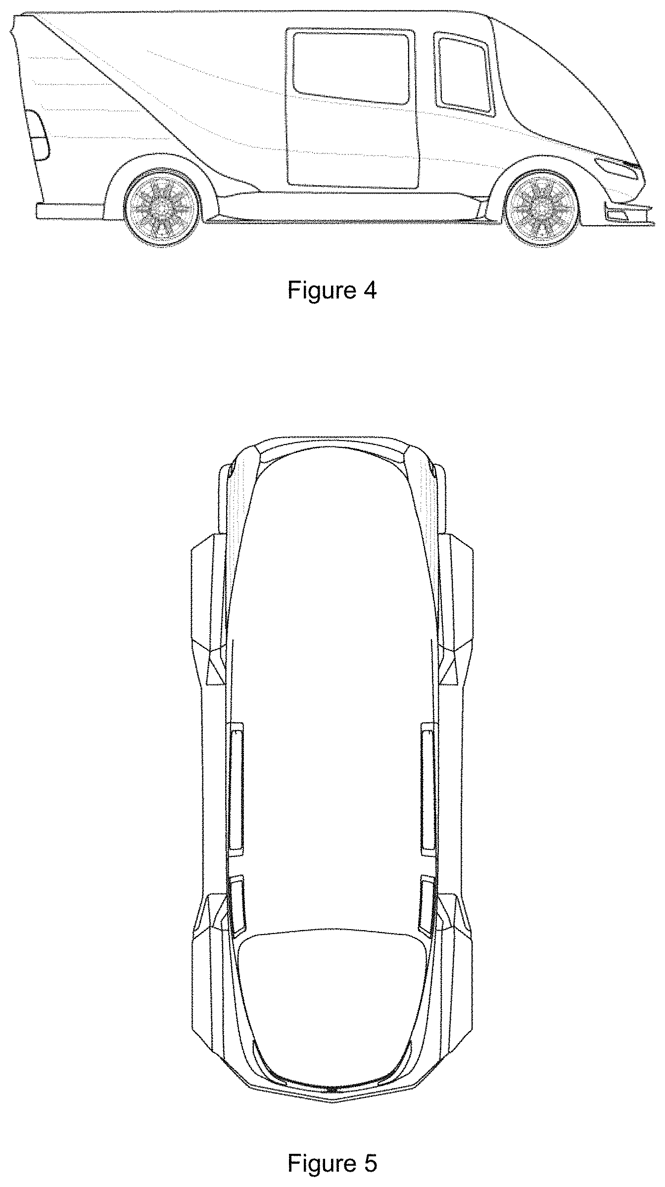 Patent USD1001684 Figure 2 – Land vehicle