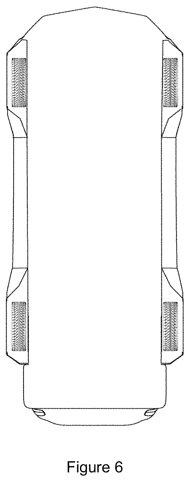 Patent USD1001684 Figure 3 – Land vehicle
