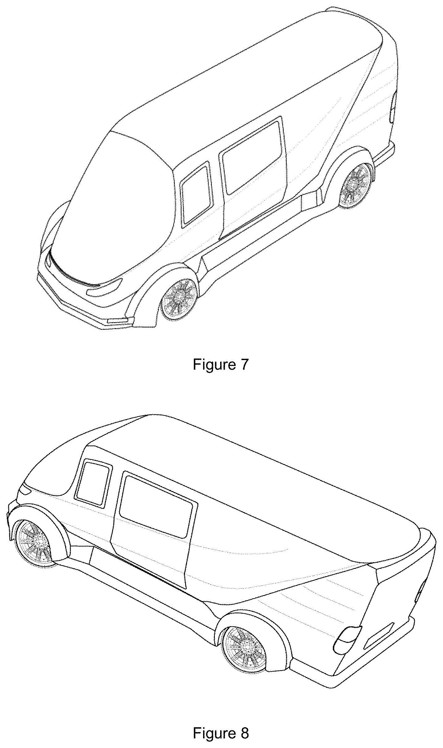 Patent USD1001684 Figure 4 – Land vehicle