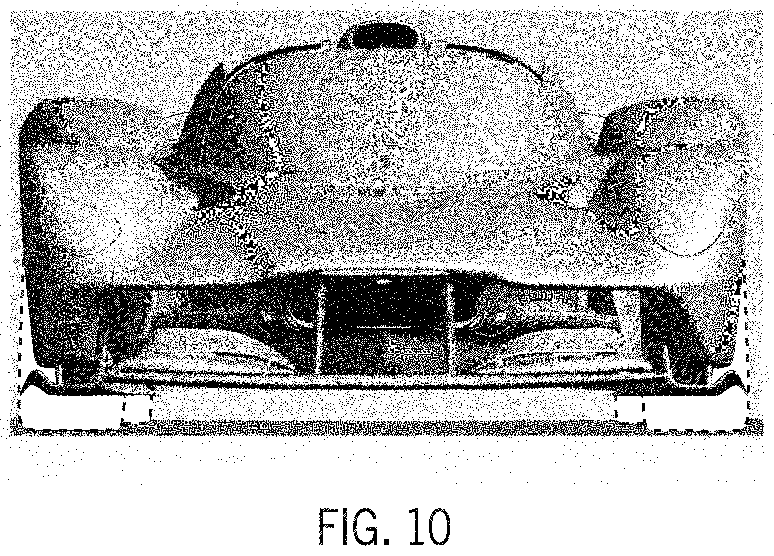 Patent USD1001685 Figure 10 – Automobile body and/or replica