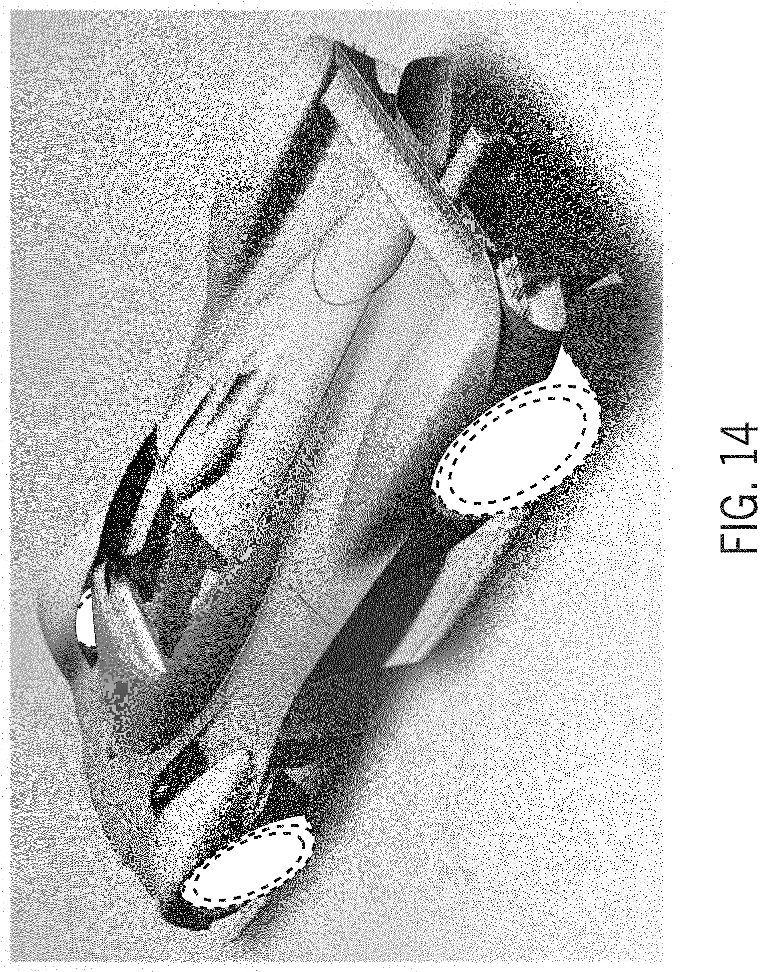 Patent USD1001685 Figure 14 – Automobile body and/or replica