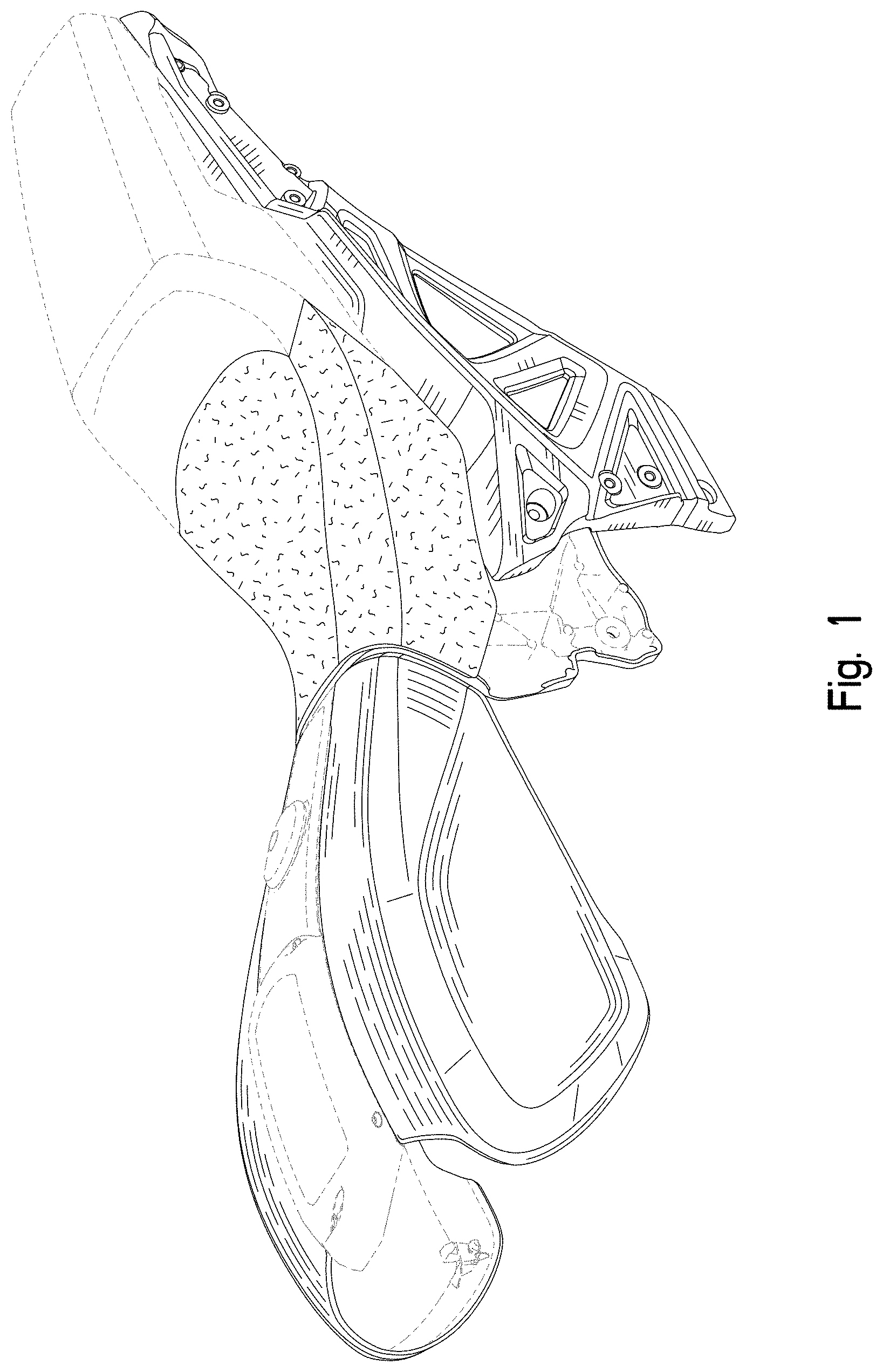 Patent USD1001687 Figure 1 – Motorcycle
