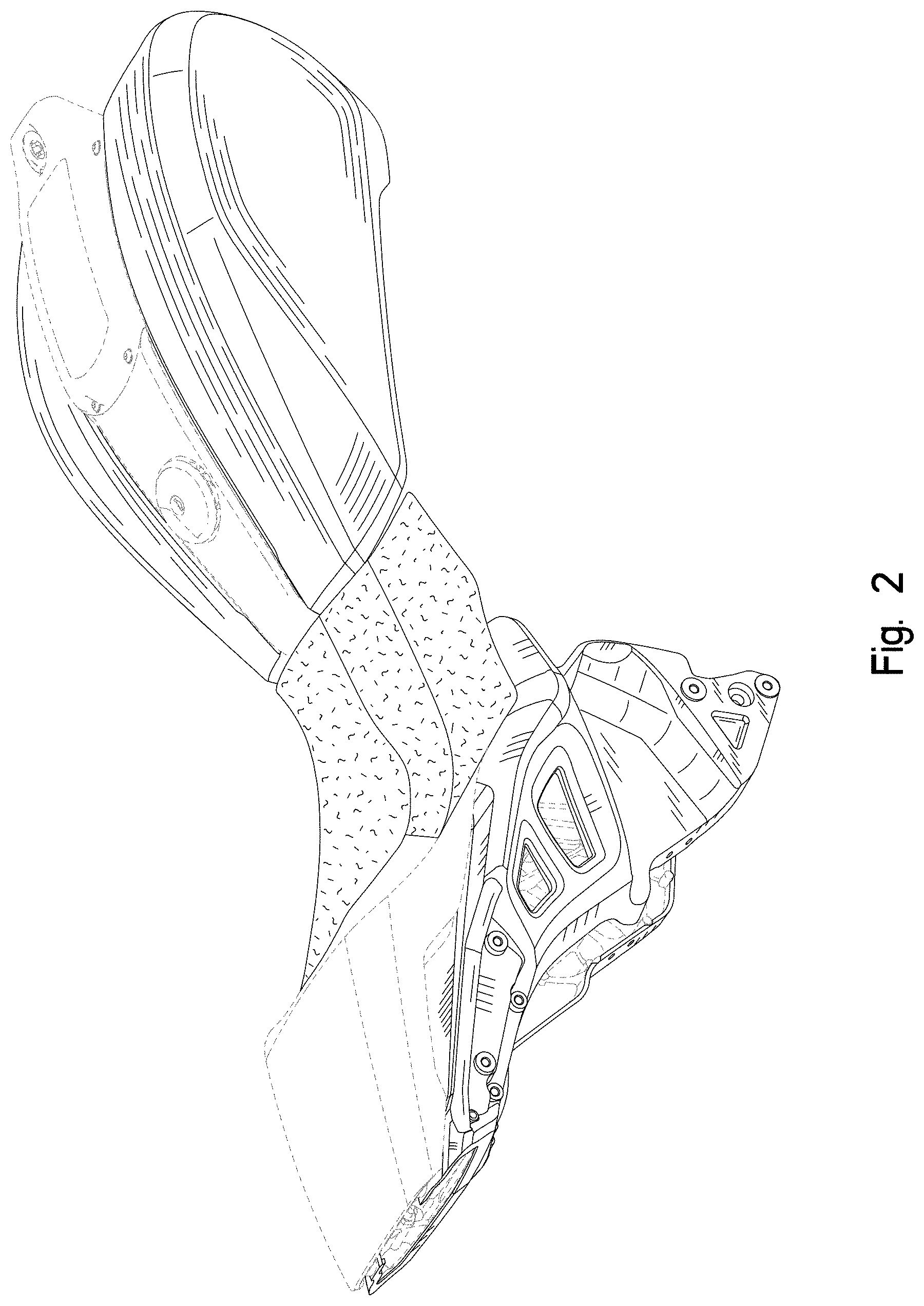 Patent USD1001687 Figure 2 – Motorcycle