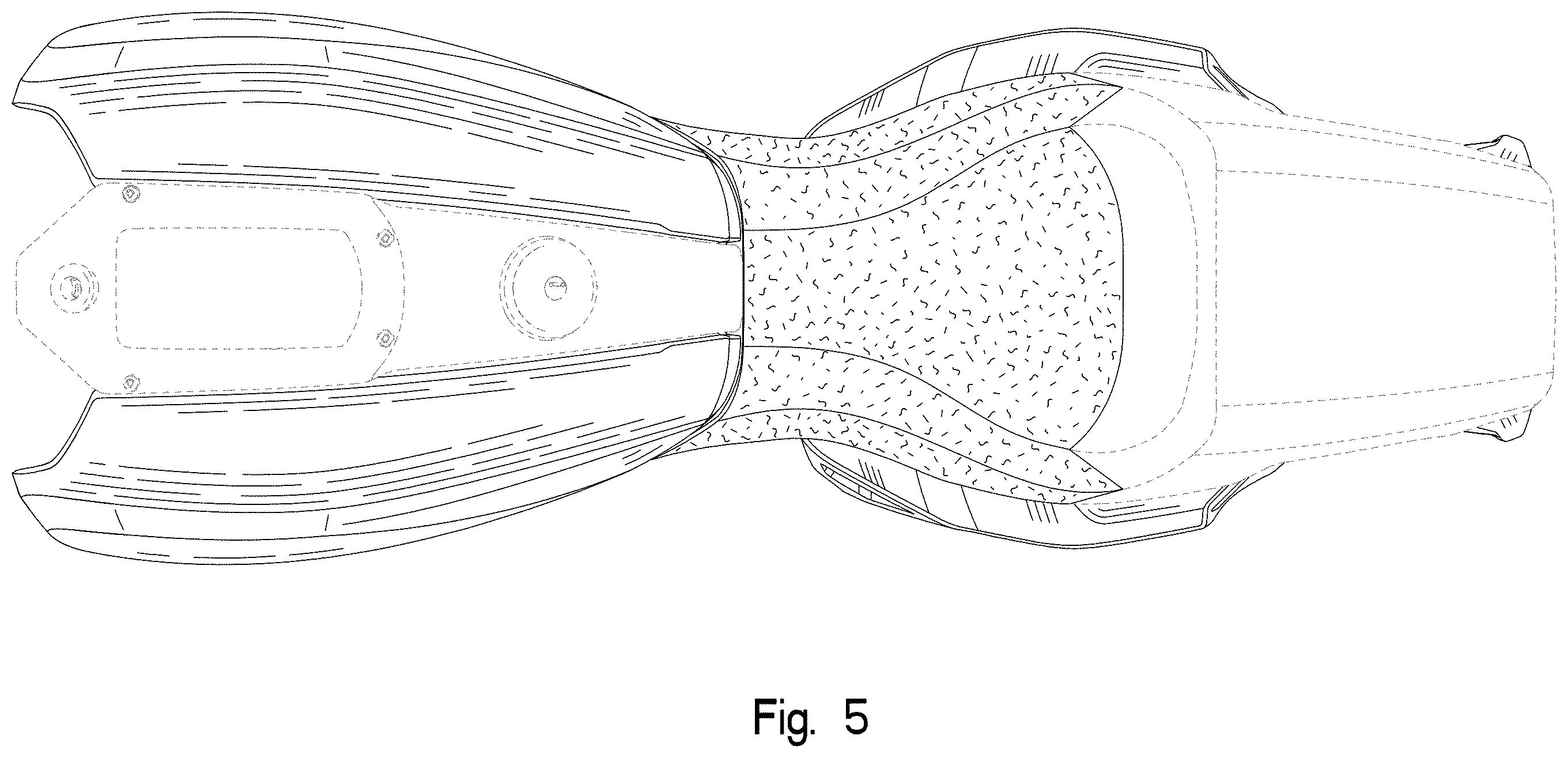 Patent USD1001687 Figure 5 – Motorcycle