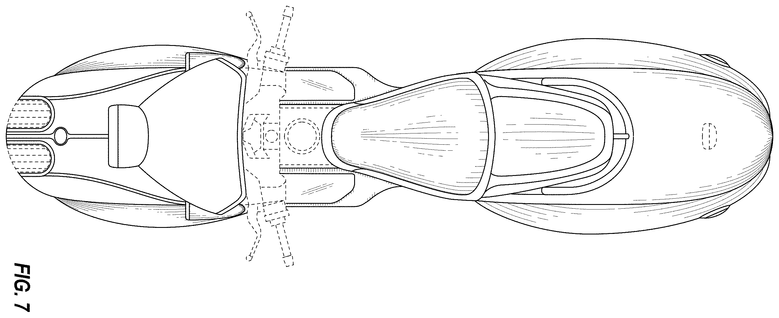 Patent USD1001688 Figure 6 – Motorcycle