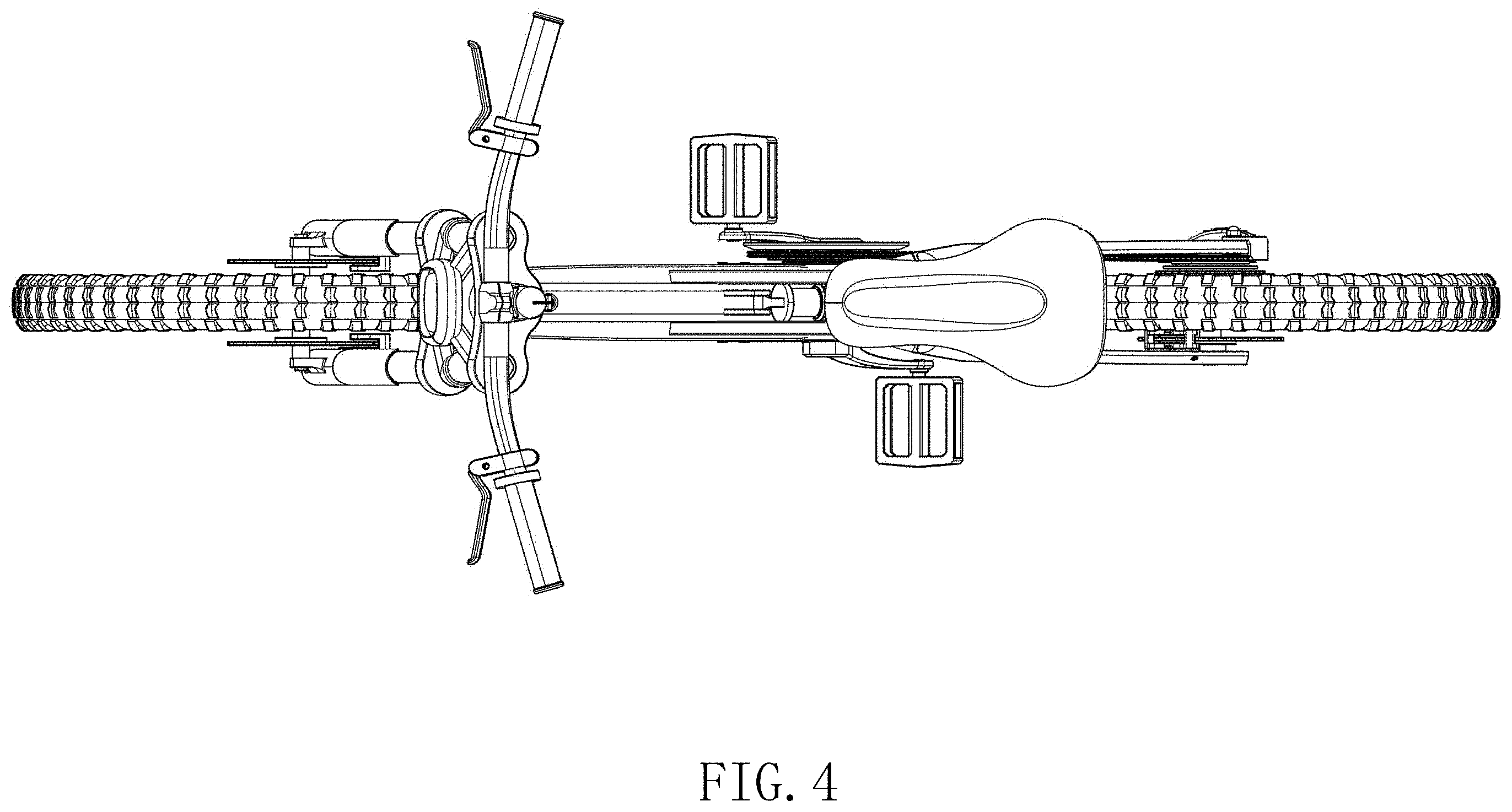 Patent USD1001689 Figure 4 – Electric bike
