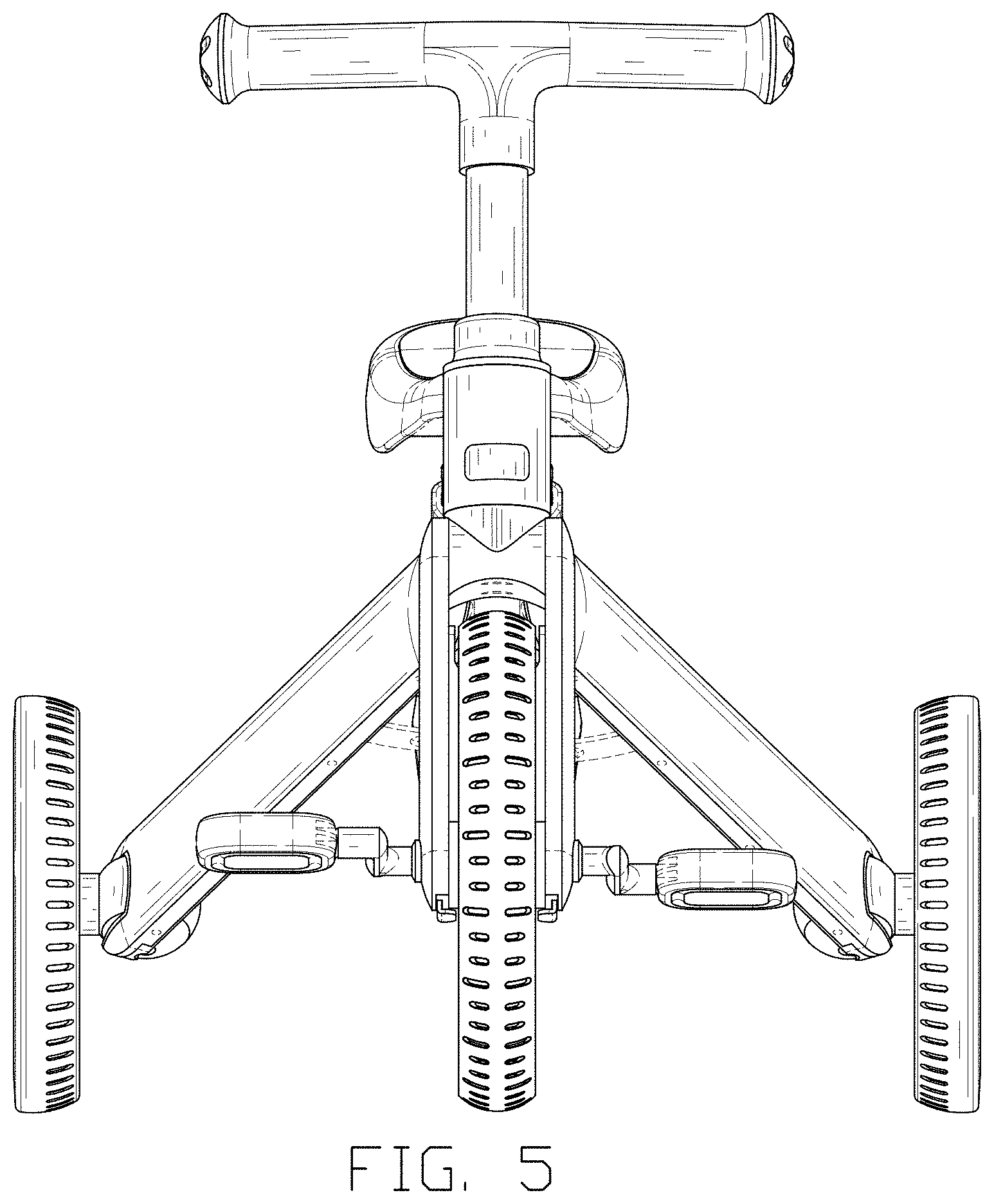 Patent USD1001690 Figure 5 – Tricycle