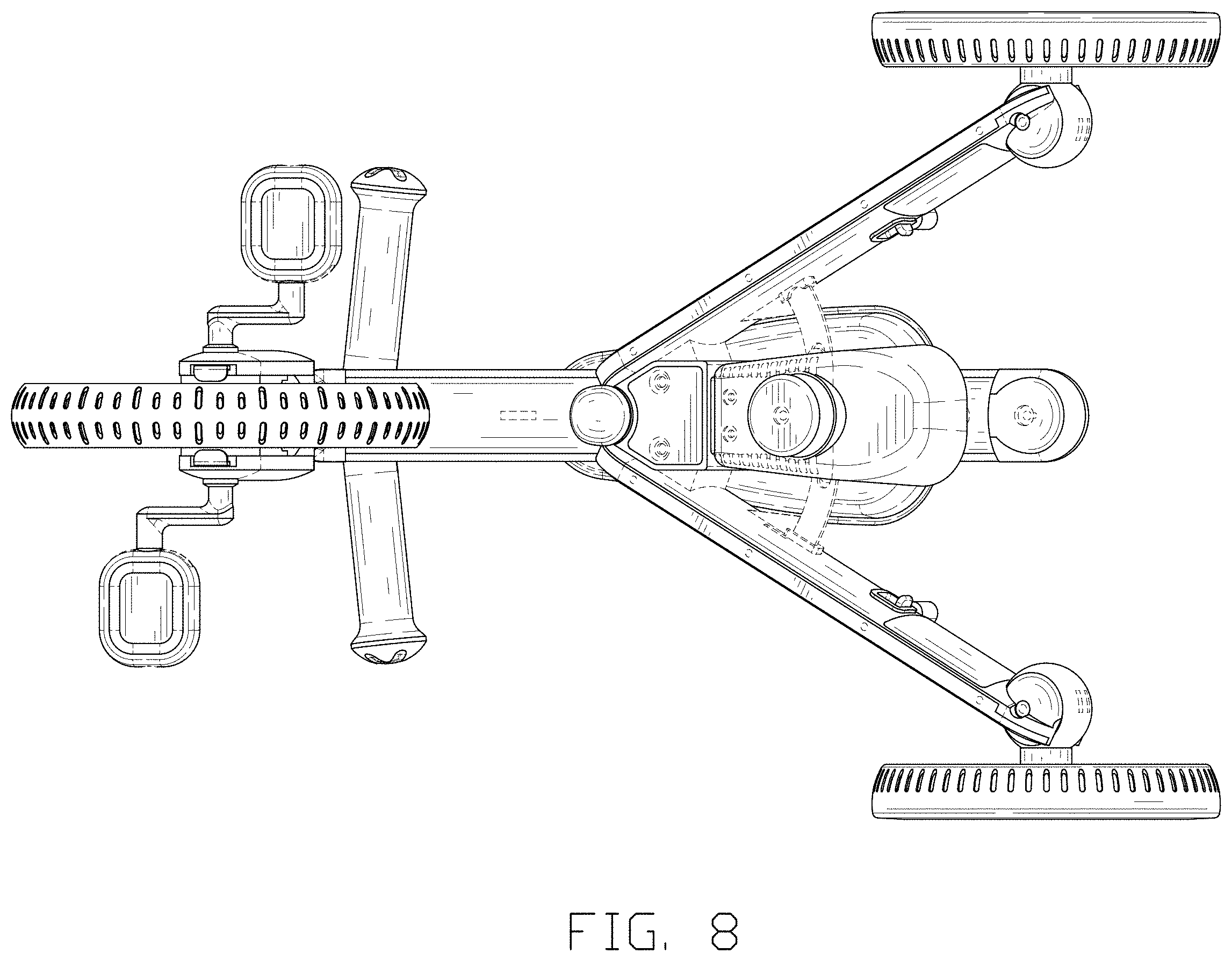 Patent USD1001690 Figure 8 – Tricycle