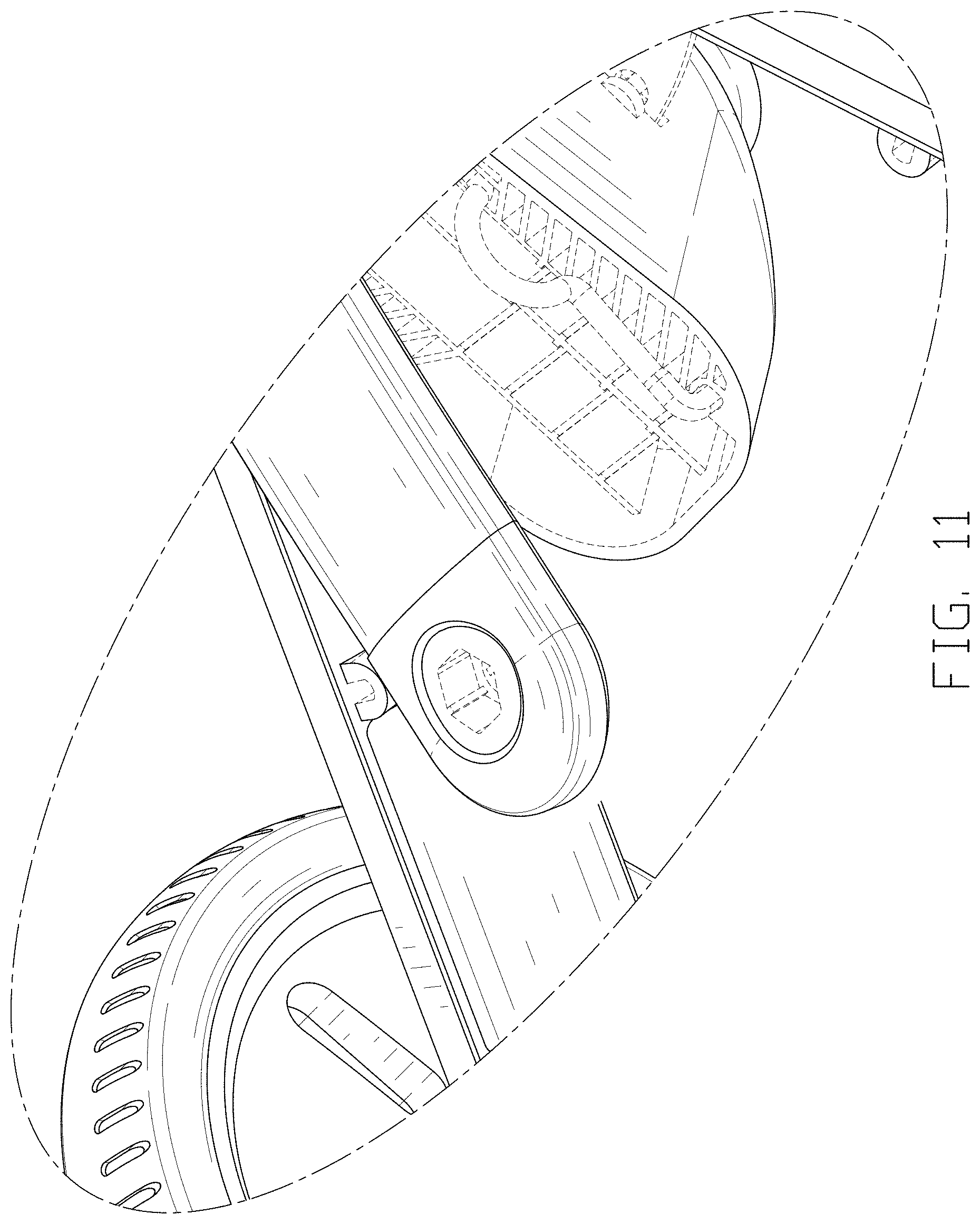 Patent USD1001690 Figure 11 – Tricycle