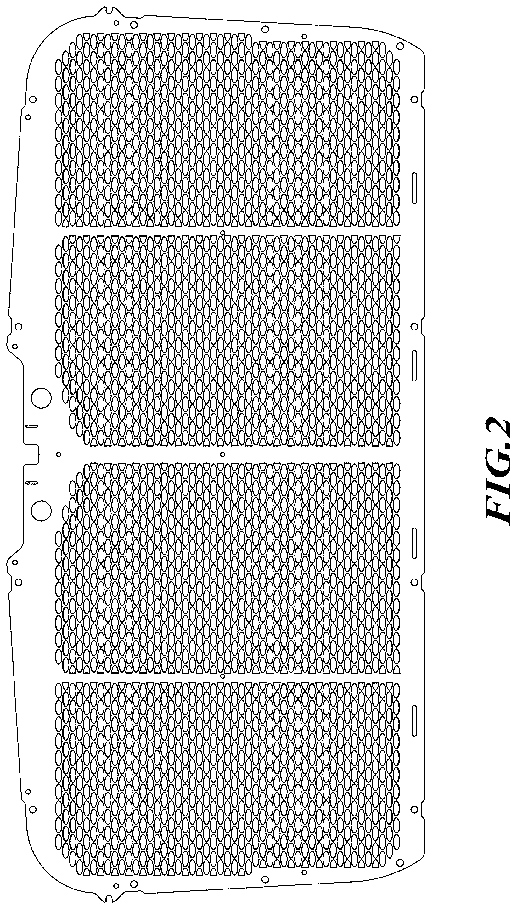 Patent USD1001691 Figure 2 – Vehicle grille