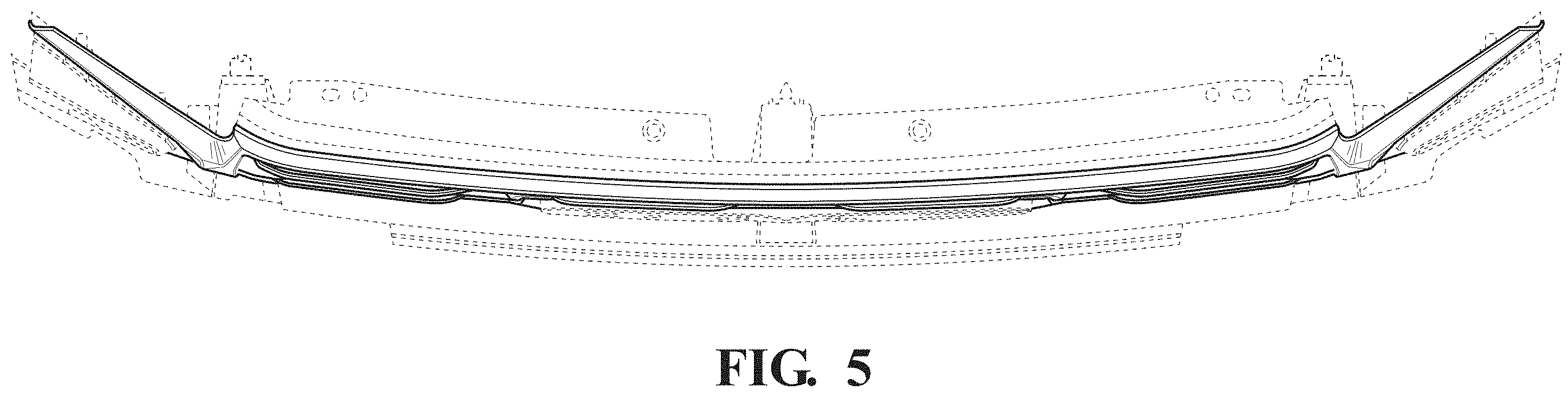 Patent USD1001692 Figure 5 – Vehicle grille